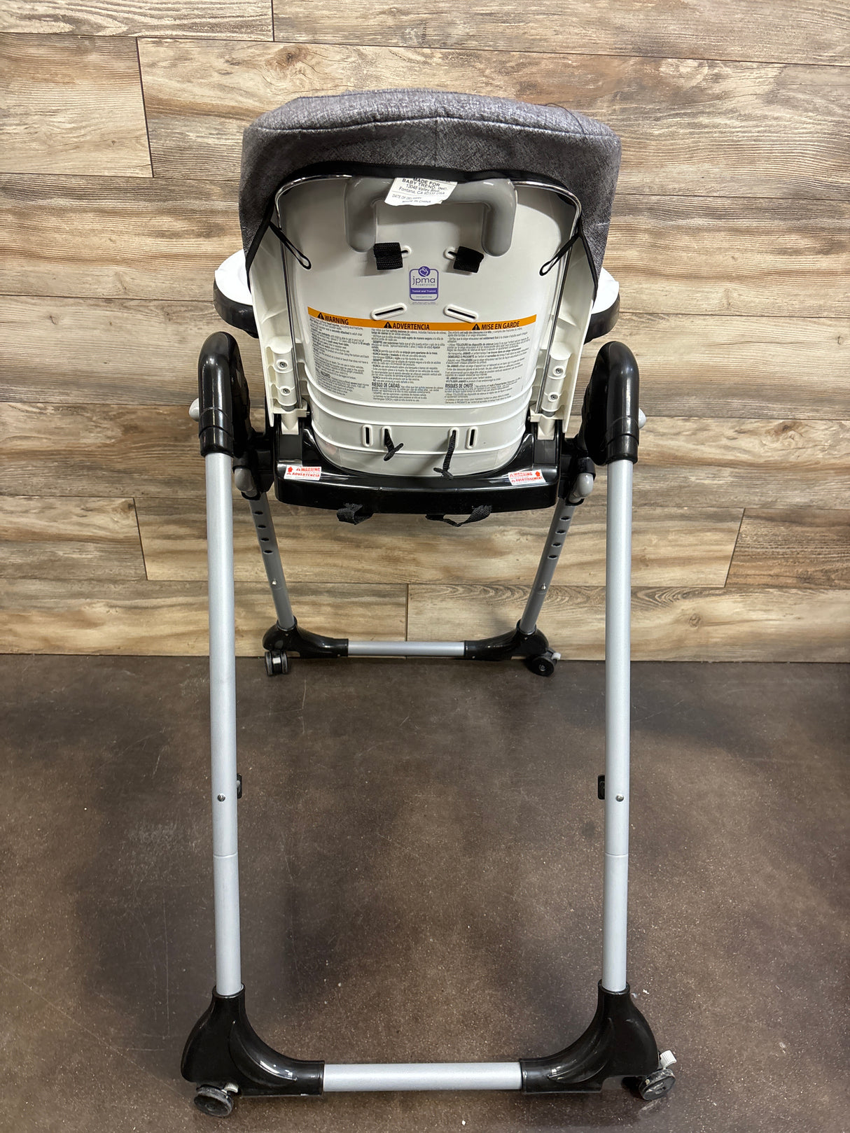Baby Trend A La Mode Snap Gear 5-in-1 Convertible High Chair, Java Grey*