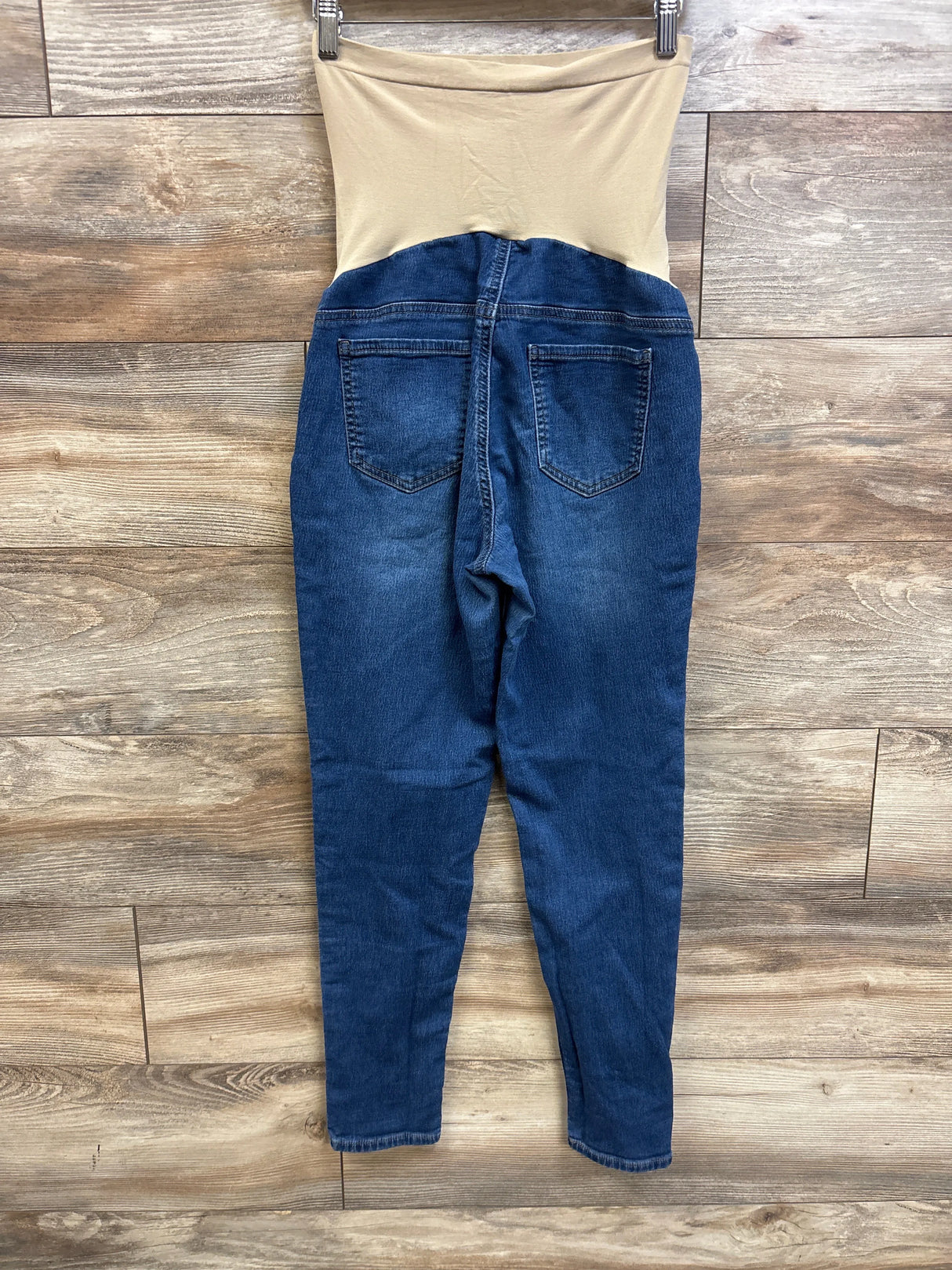 Indigo Blue Maternity Full Panel Jeans Blue sz Medium