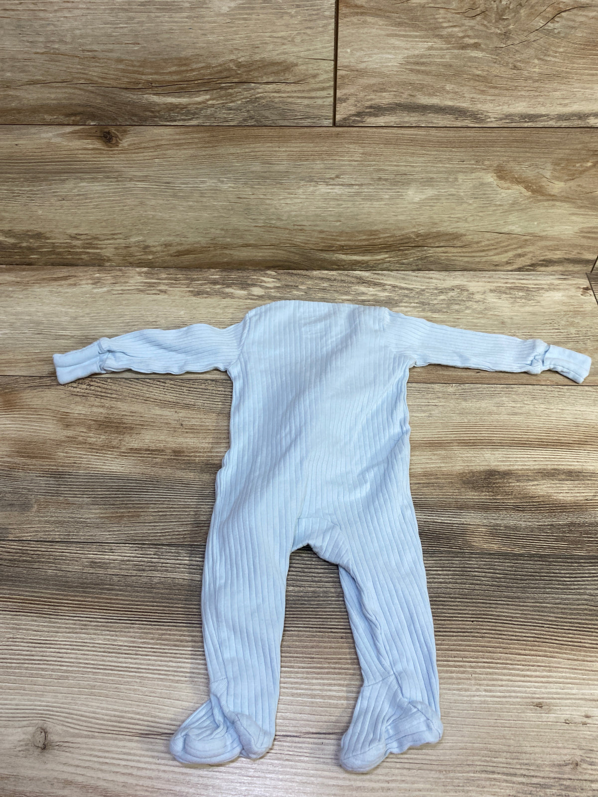 Member's Mark Organic Ribbed Sleeper Blue sz 3m