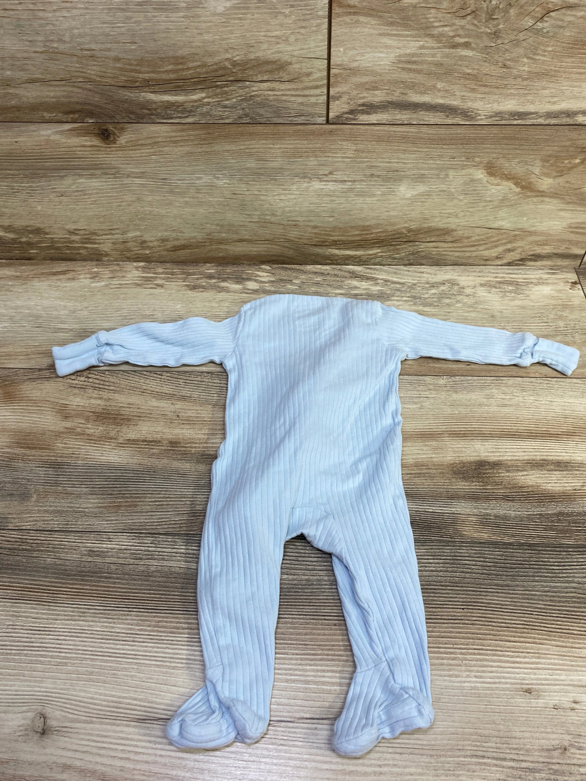 Member's Mark Organic Ribbed Sleeper Blue sz 3m