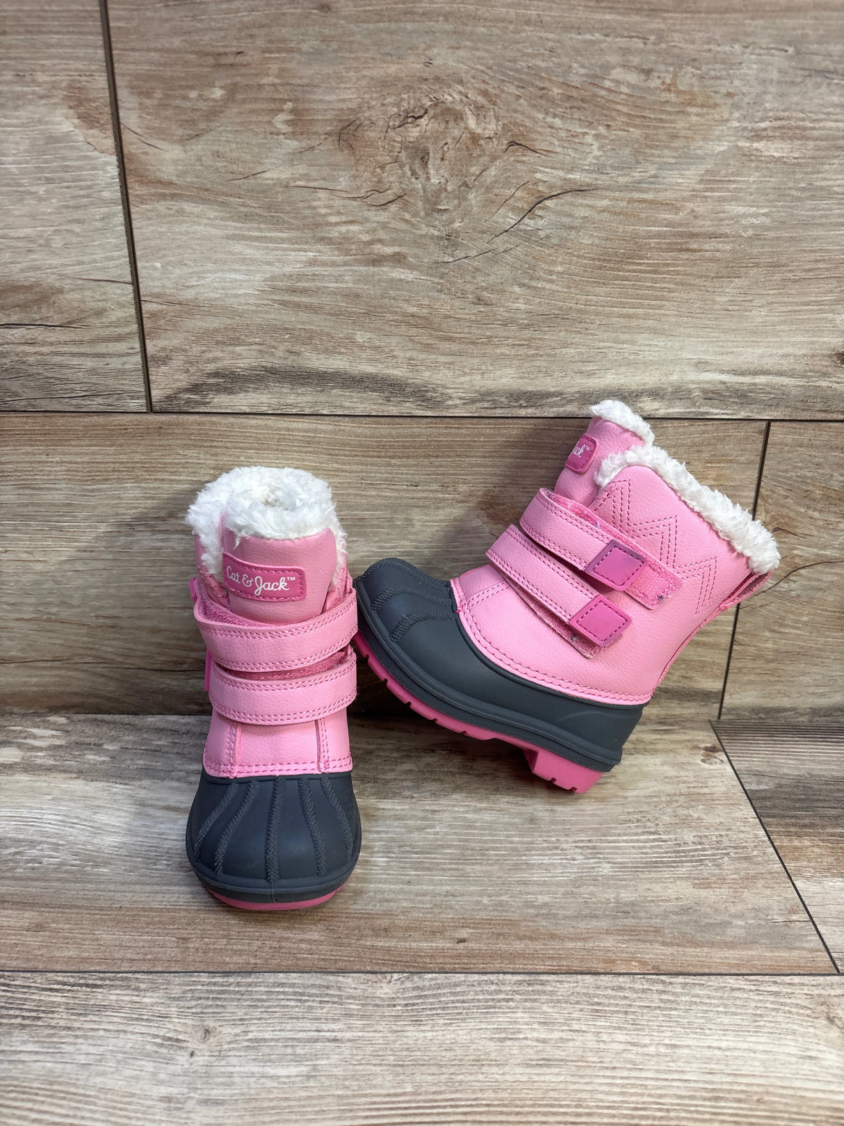 Cat & Jack Denver Winter Boots Pink sz 6c