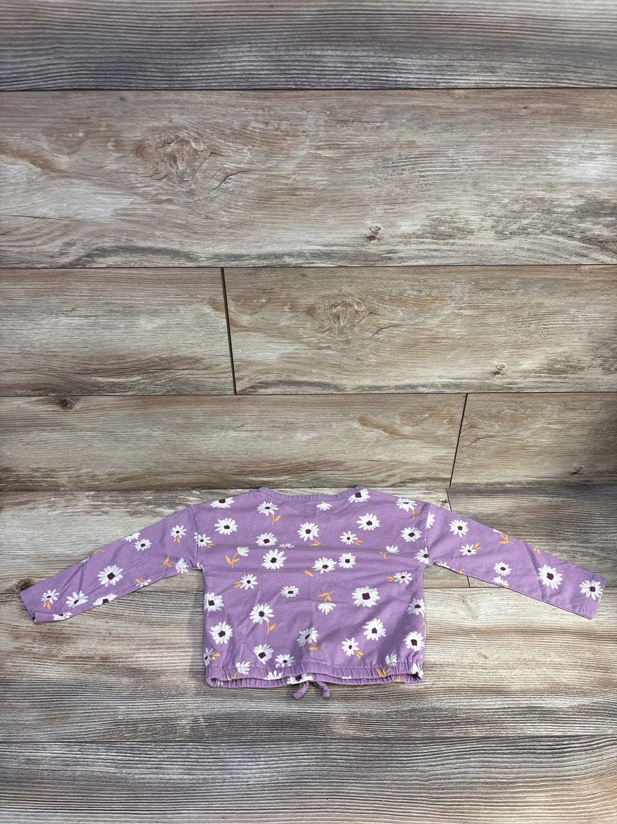 Carter's Floral Shirt Purple sz 3T