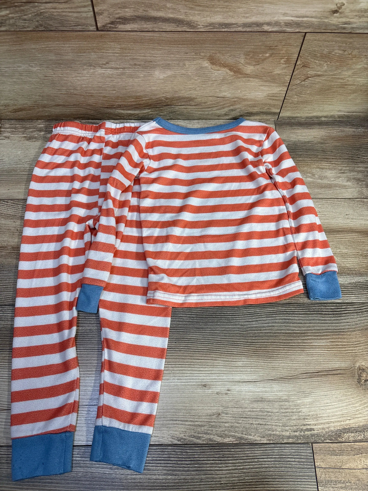 Disney Stitch 2pc Halloween Pajama Set Orange sz 5T