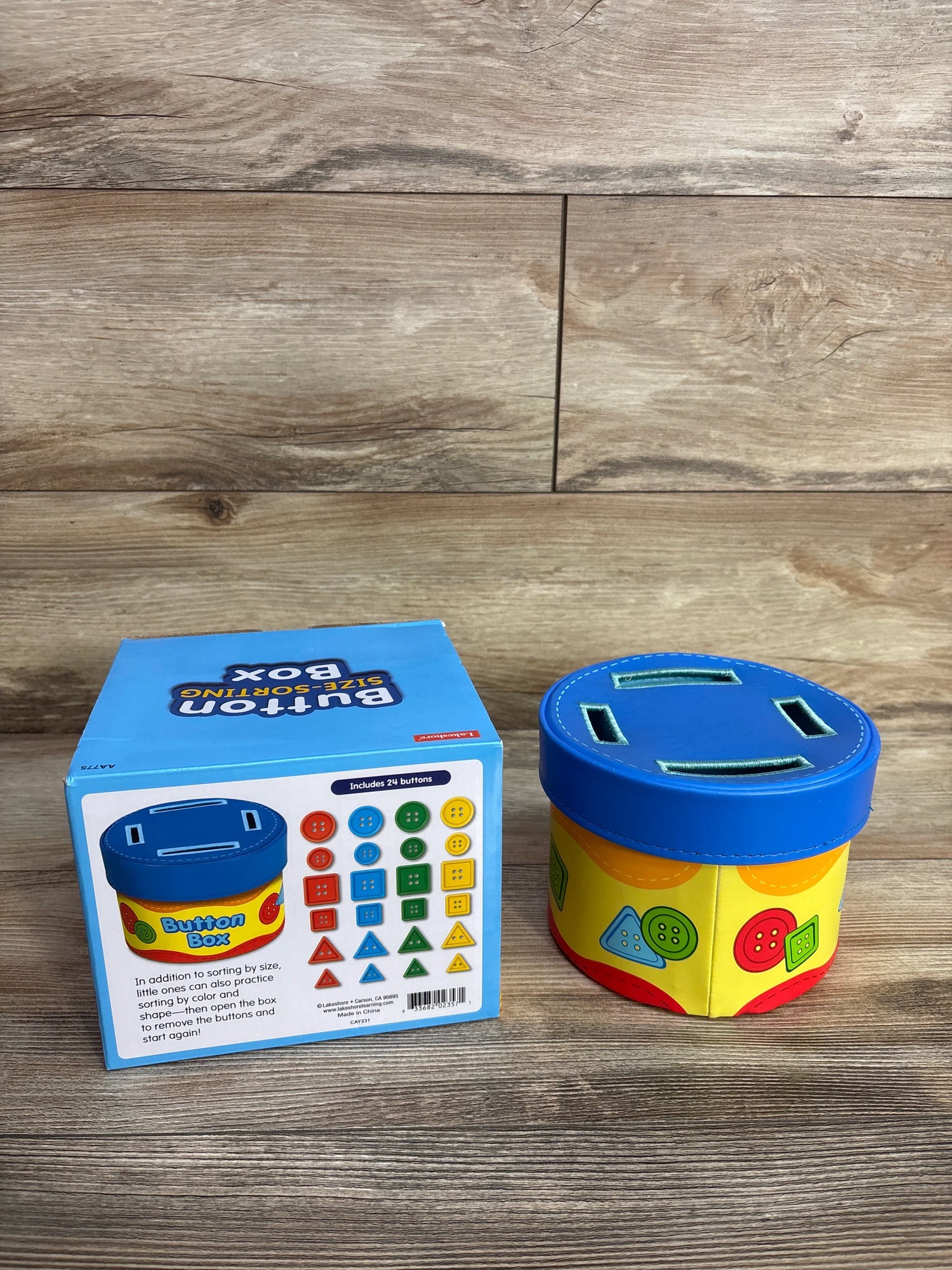 Lakeshore Button Size-Sorting Box