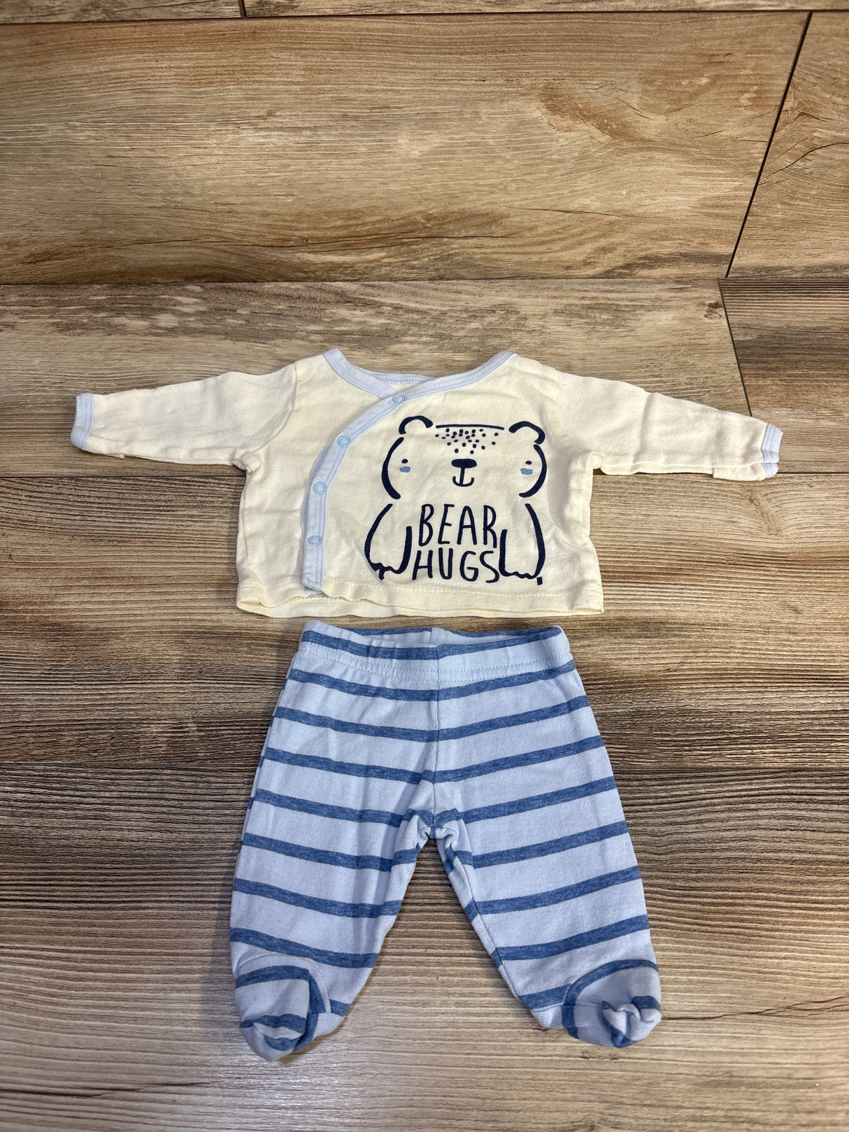 Gerber 2pc Shirt & Pants Set Ivory sz Preemie