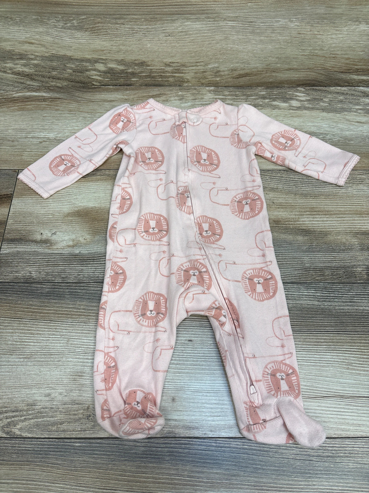 Carter's Ribbed Sleeper Pink sz 6m