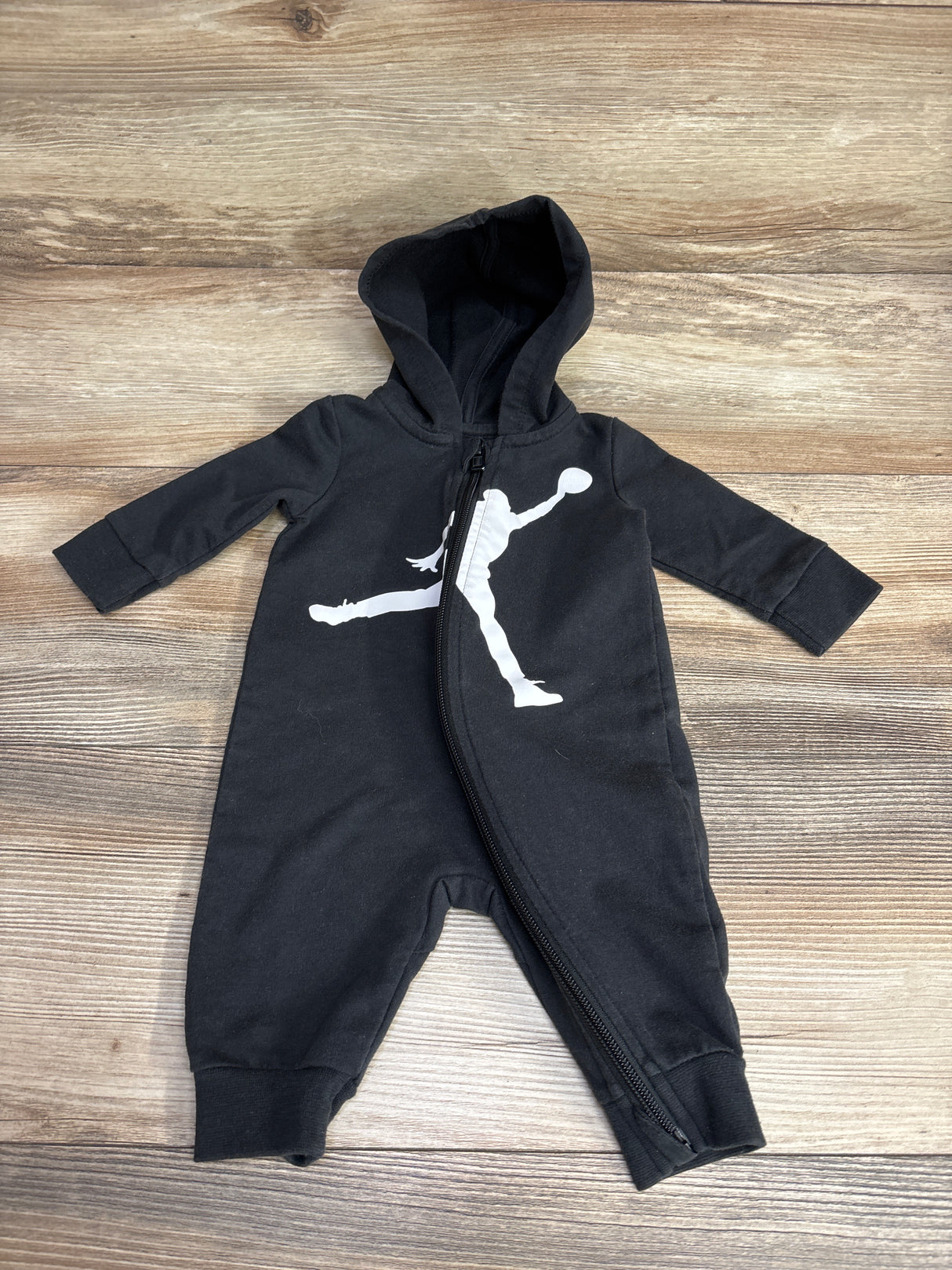 Jordan Hooded Coverall Black sz 3m