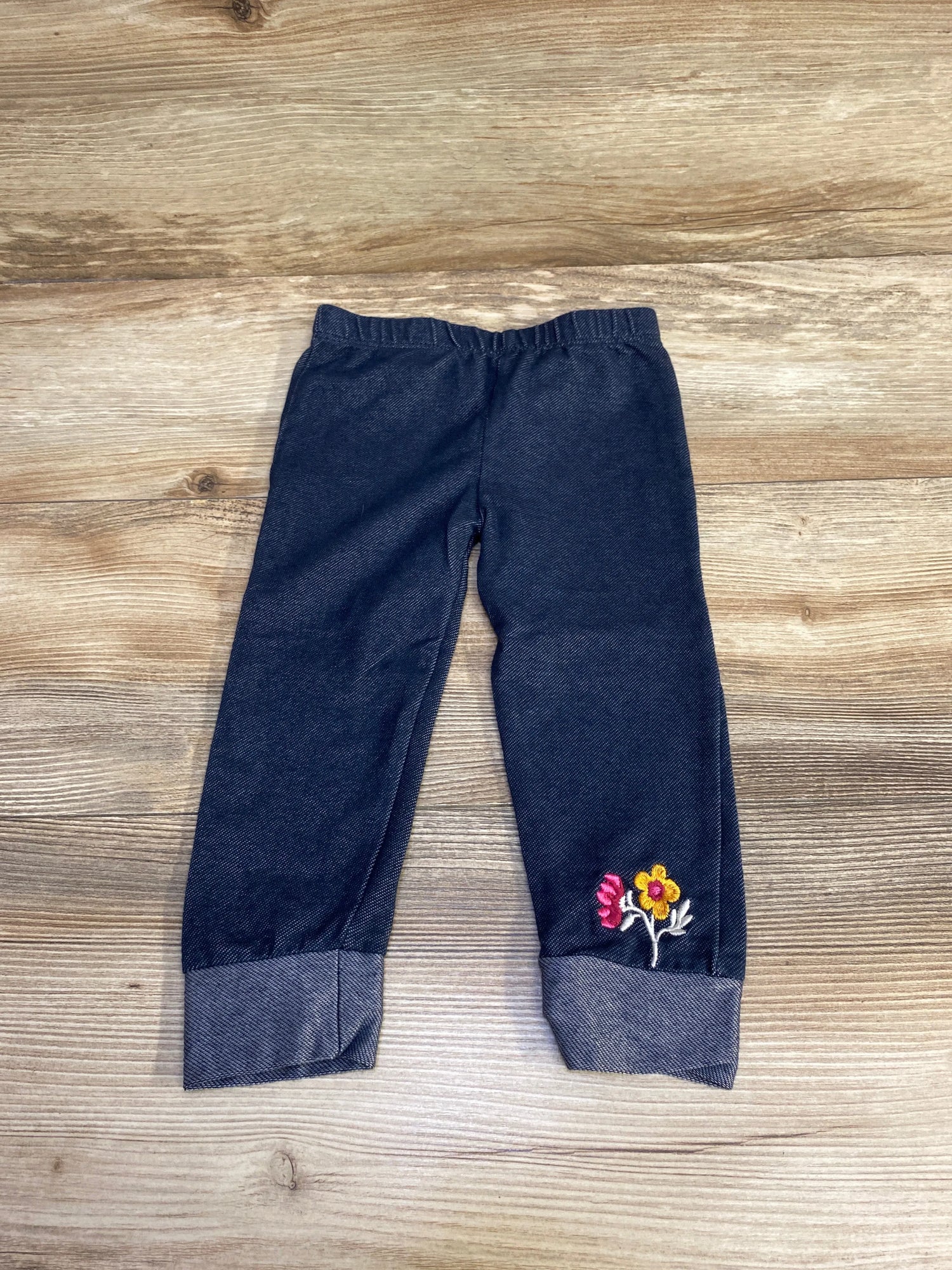 Little Lass Leggings Blue sz 2T - Me n Mommy To Be