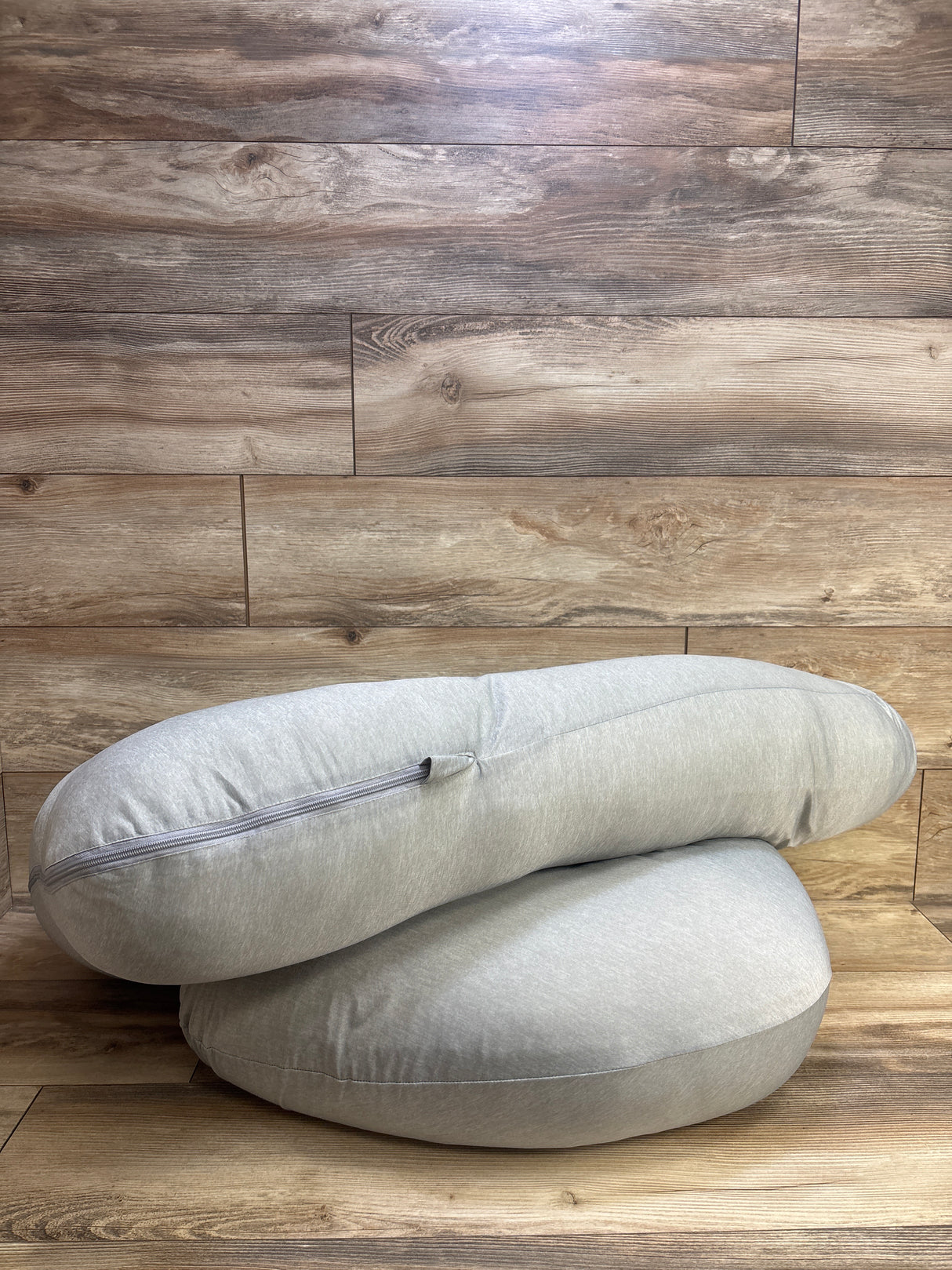 Momcozy U Shaped Pregnancy Body Pillow, Grey