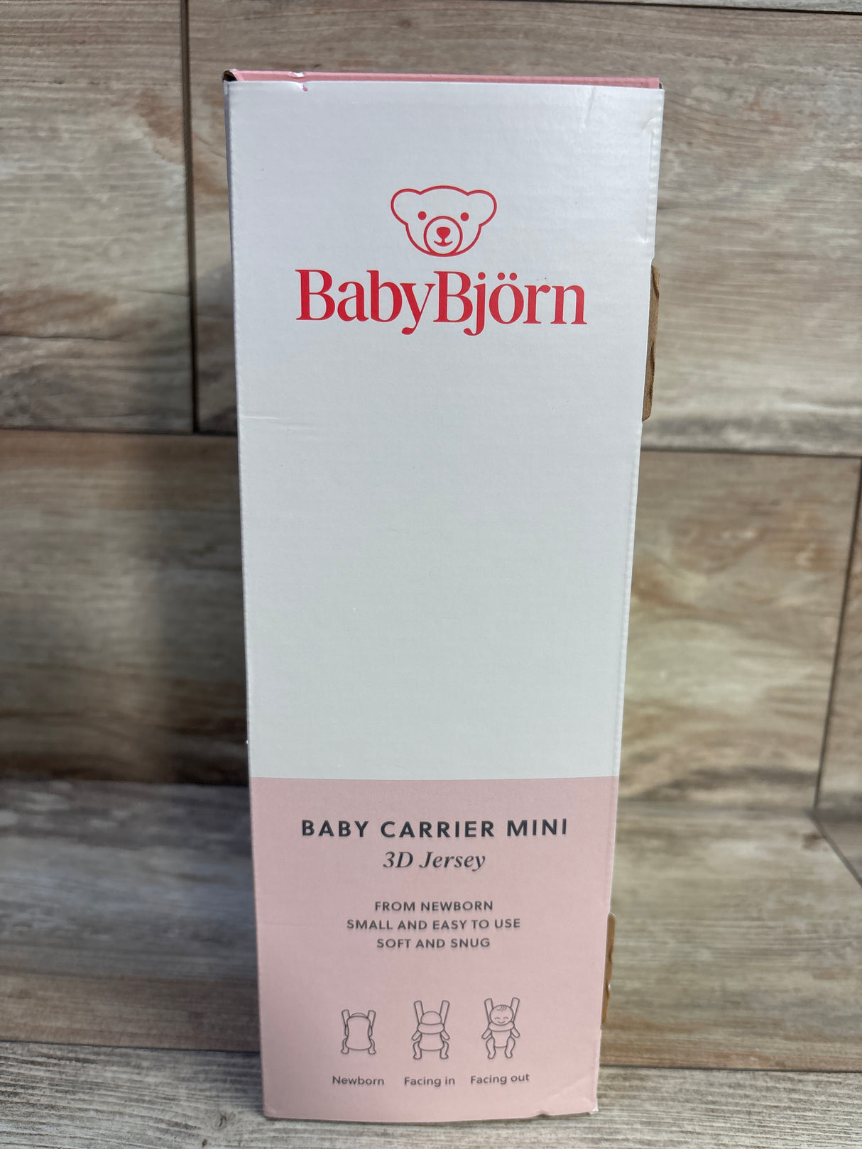 NEW BabyBjorn Baby Carrier Mini Jersey in Light Beige