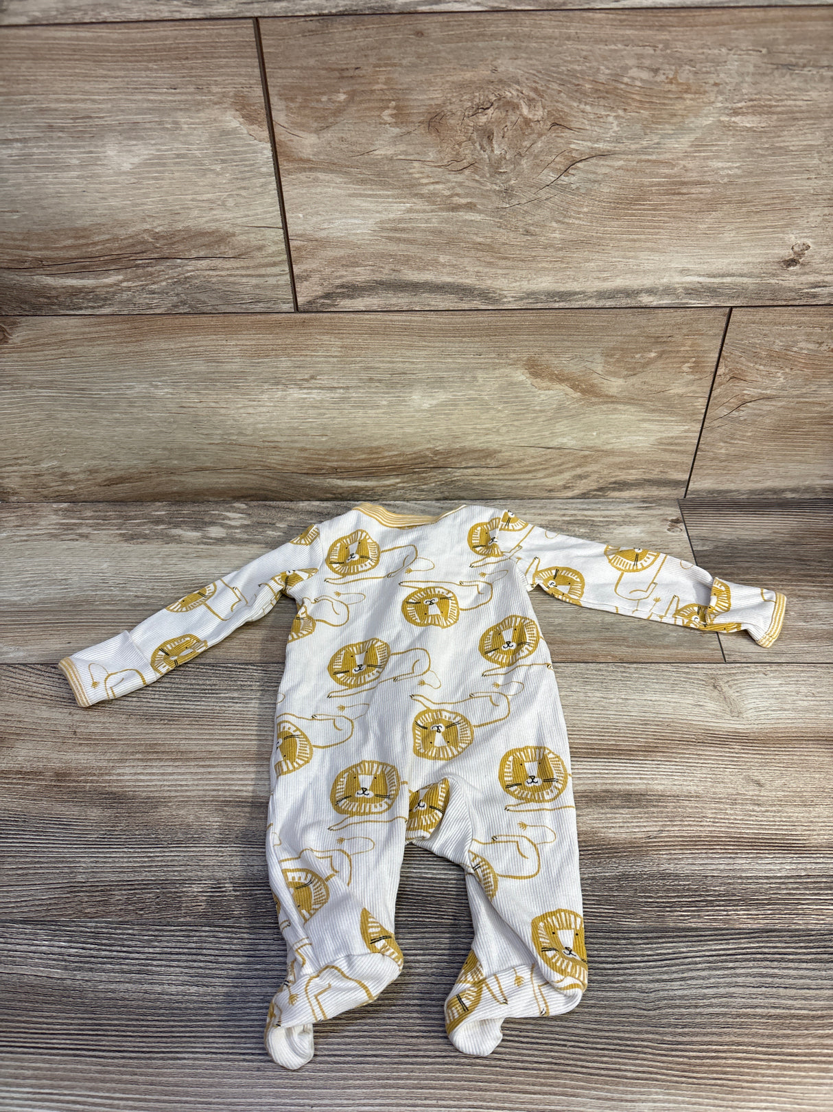 Carter's Ribbed Sleeper Beige sz Newborn
