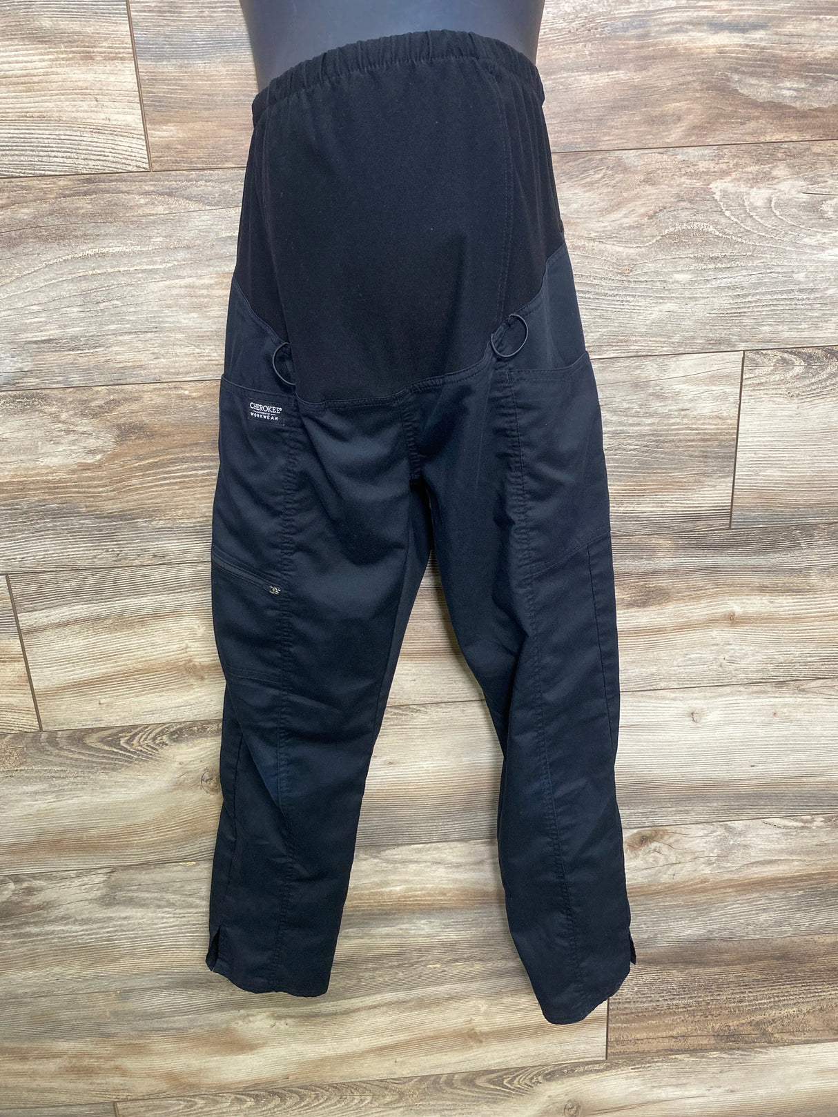 Cherokee Maternity Scrub Pants Black sz XSP - Me n Mommy To Be