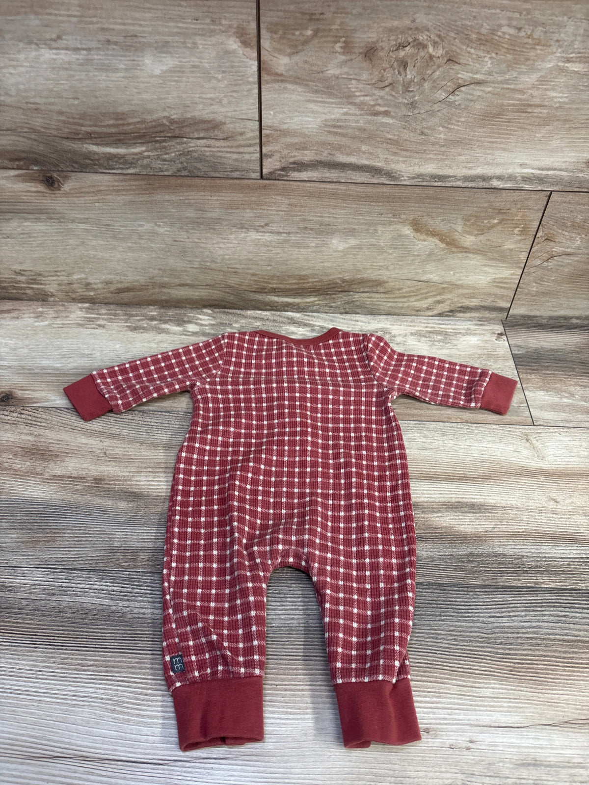 Modern Moments Knit Henley Coverall Red sz 0-3m