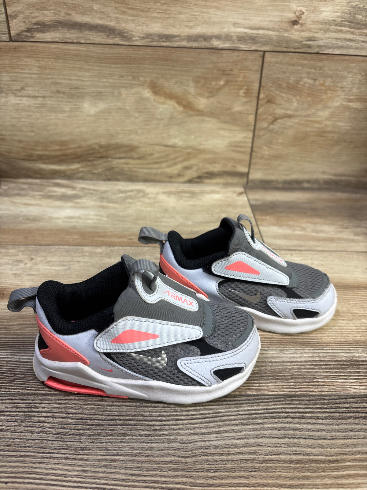 Nike Air Max Bolt TD 'Smoke Grey Pink' Sneakers sz 7c