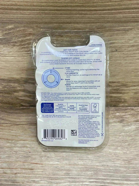 NEW MAM Easy Start Anti Colic Bottle Valve Replacement 2Ct - Me n Mommy To Be