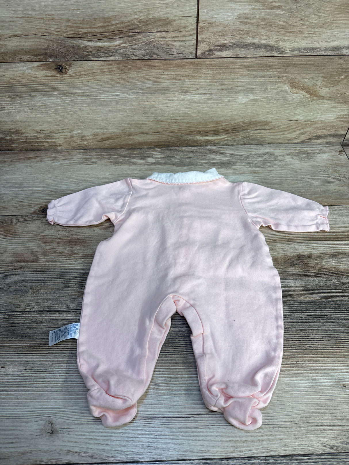 WRKEKC Embroidered Footed Coverall Pink sz 3m