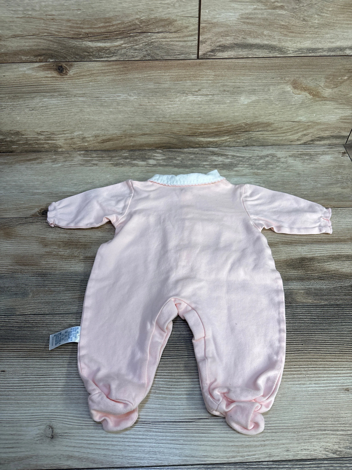WRKEKC Embroidered Footed Coverall Pink sz 3m