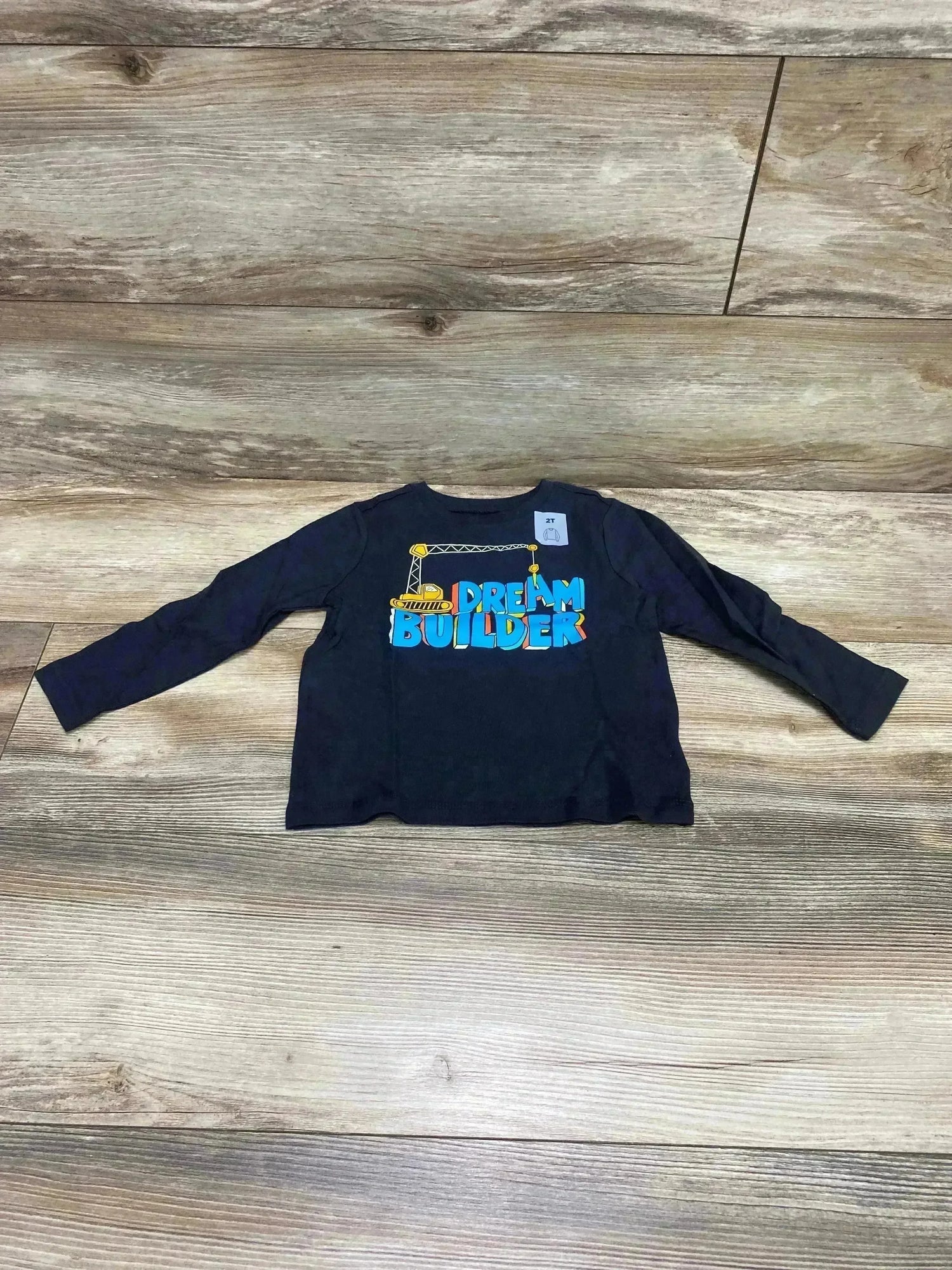 NEW Old Navy Dream Builder Shirt Charcoal sz 2T - Me n Mommy To Be