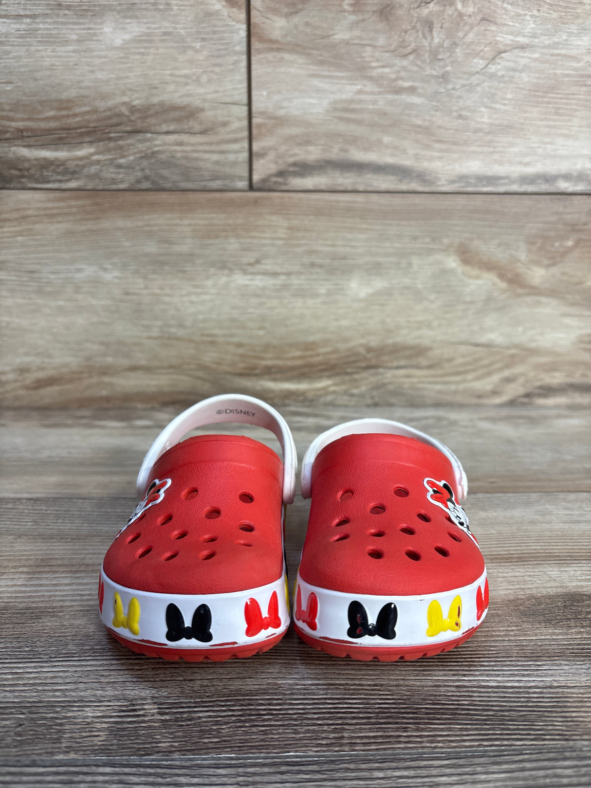 Crocs Minnie Mouse Clogs Red sz 8c