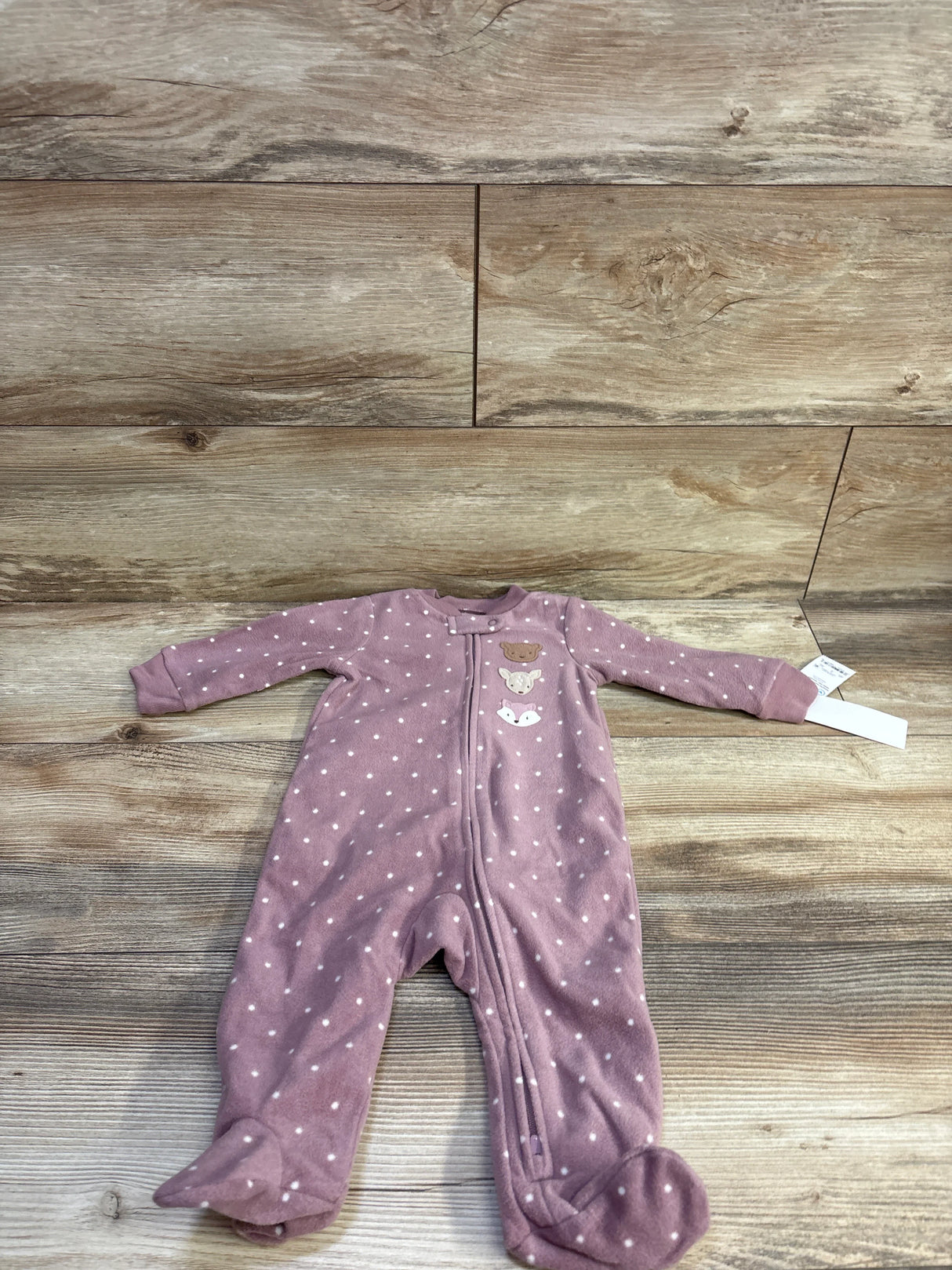 NEW Just One You Blanket Sleeper Purple sz 6m