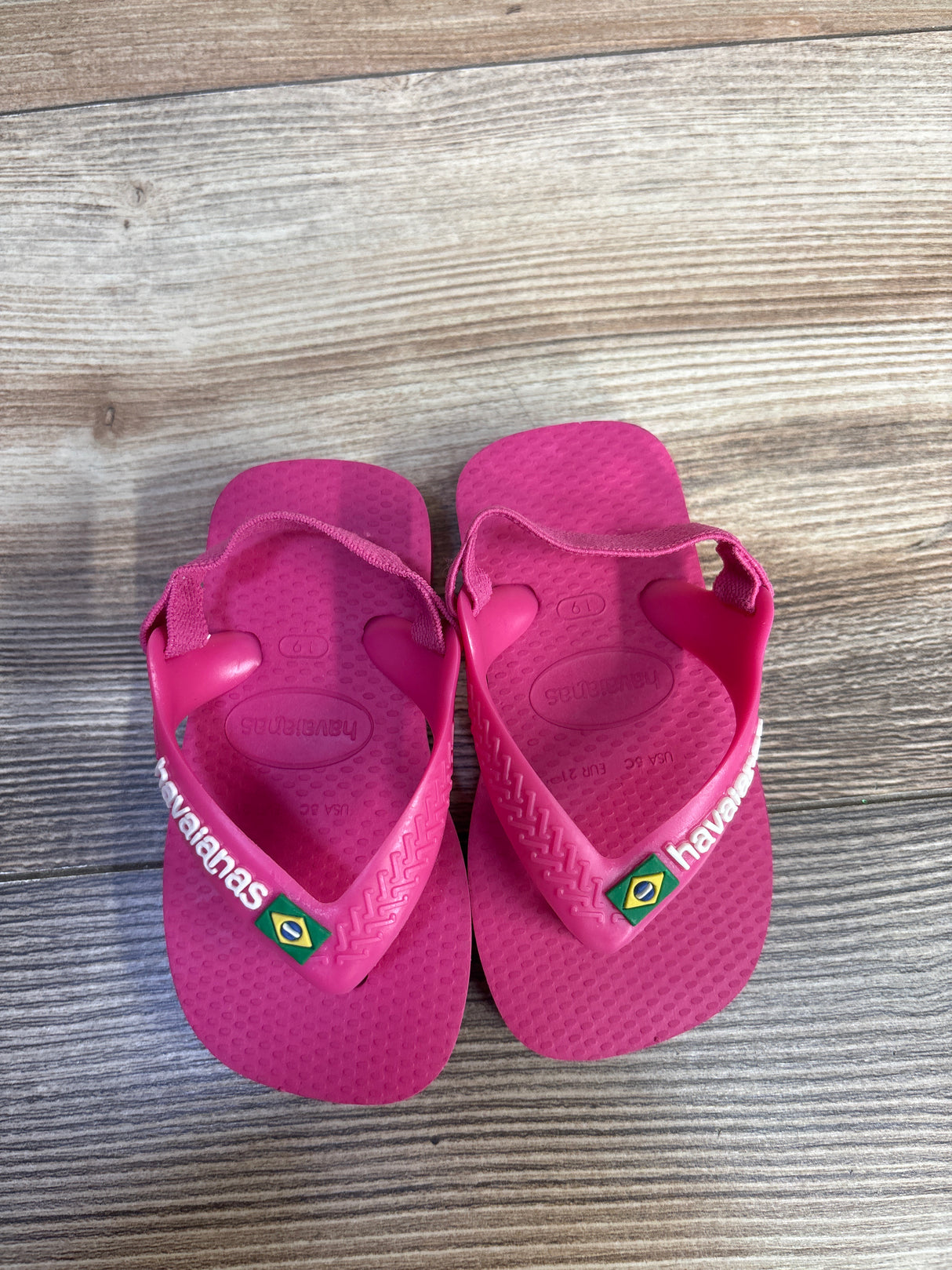 Havaianas Flip Flops Pink sz 5c