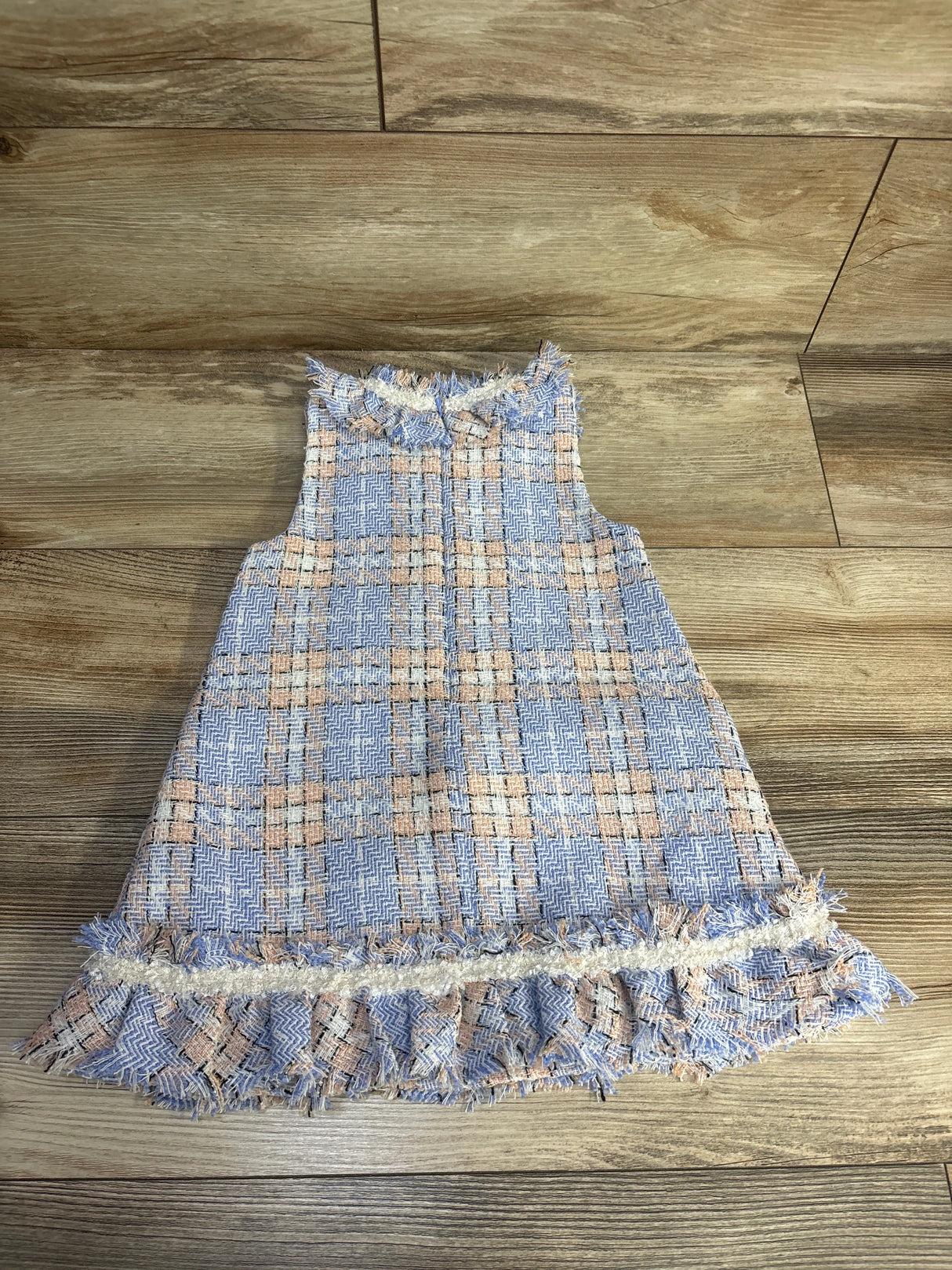 Blueberi Boulevard Boucle Dress Blue sz 2T