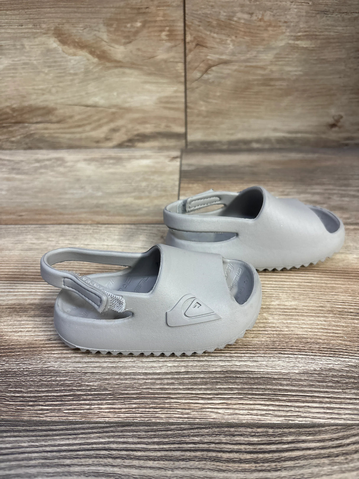 Quiksilver Cloudbreak Sport Slide Sandals Grey sz 5/6c