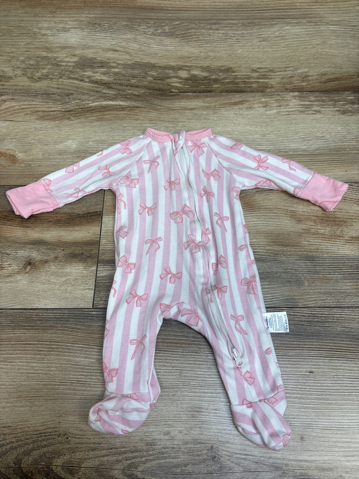 Yoofoss Striped Sleeper Pink sz Newborn
