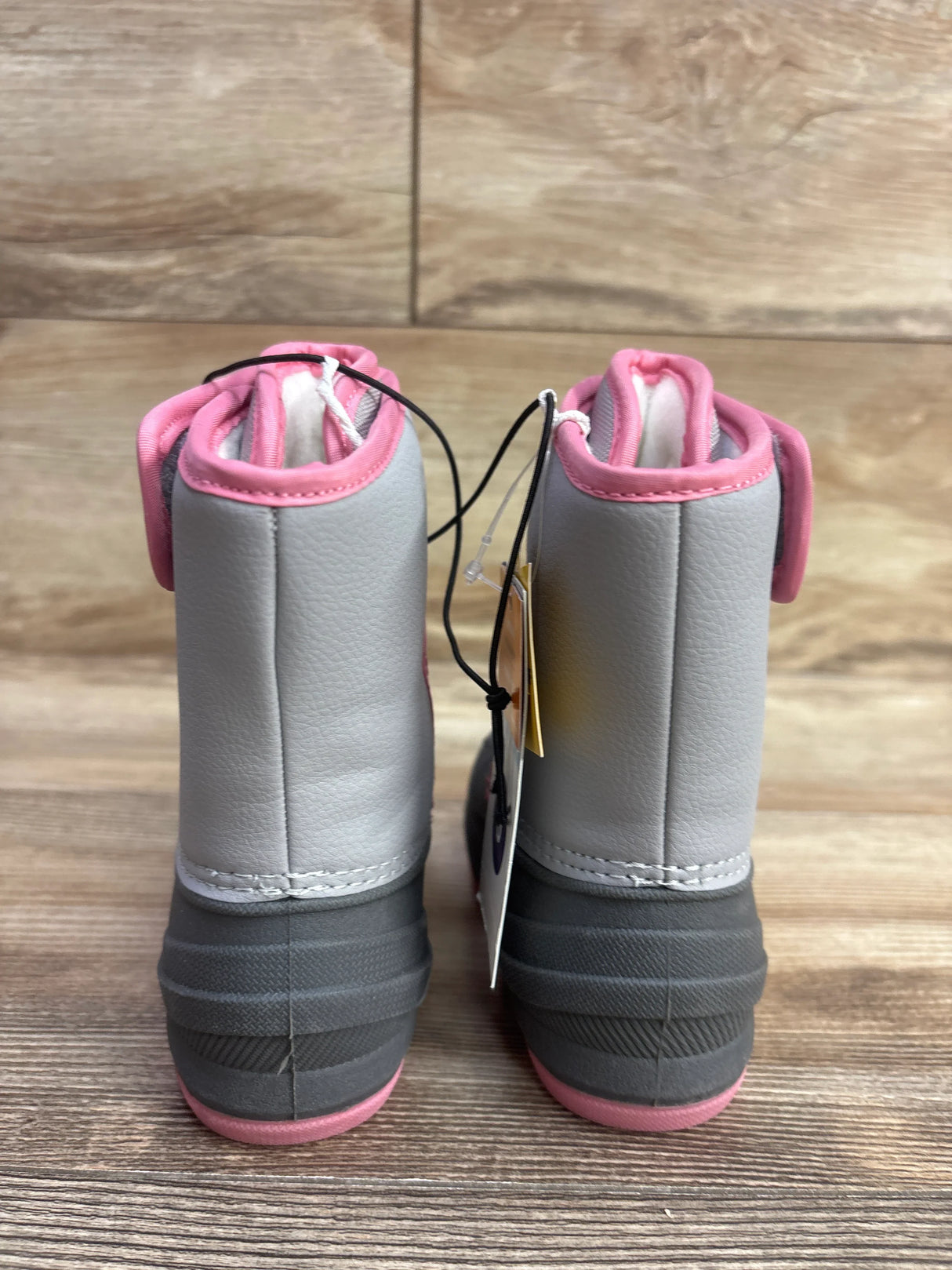 NEW Cat & Jack Lenny Winter Snow Boots Grey sz 6c