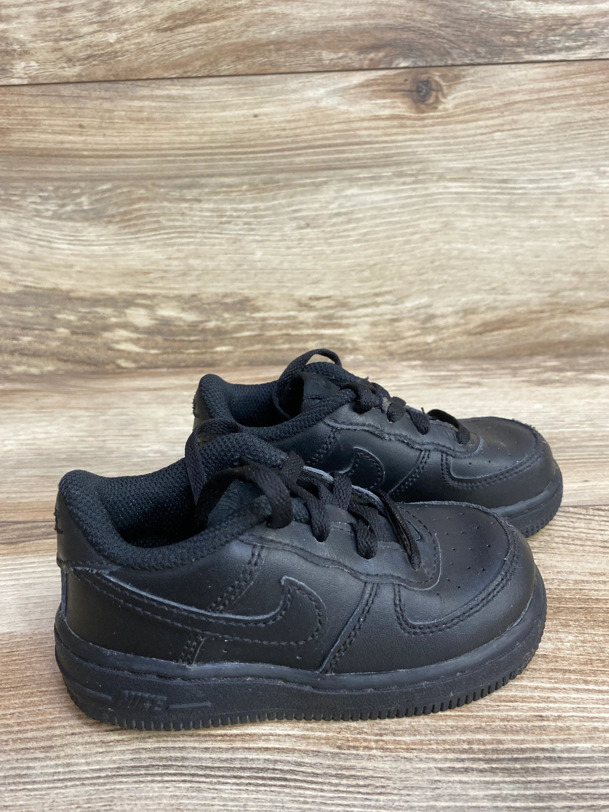 Nike Force 1 LE TD 'Triple Black' sz 7c