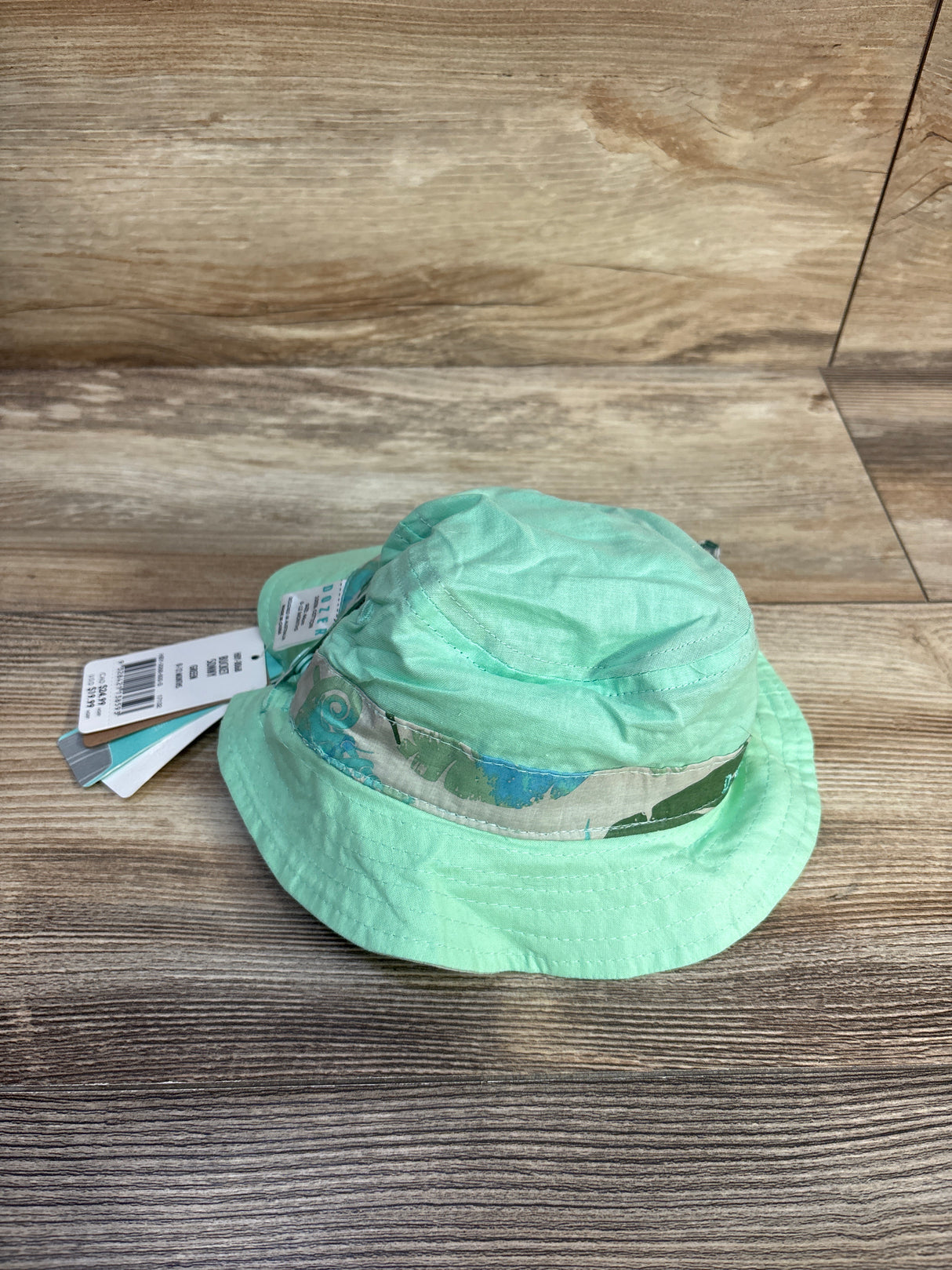 NEW Dozer Reversible Bucket Hat Green sz 0-12m