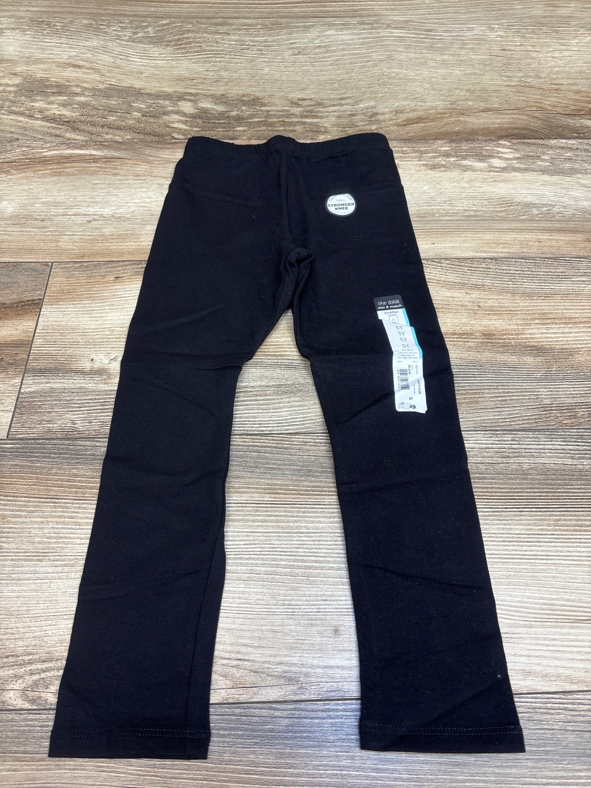 NEW Okie Dokie Leggings Black sz 5T