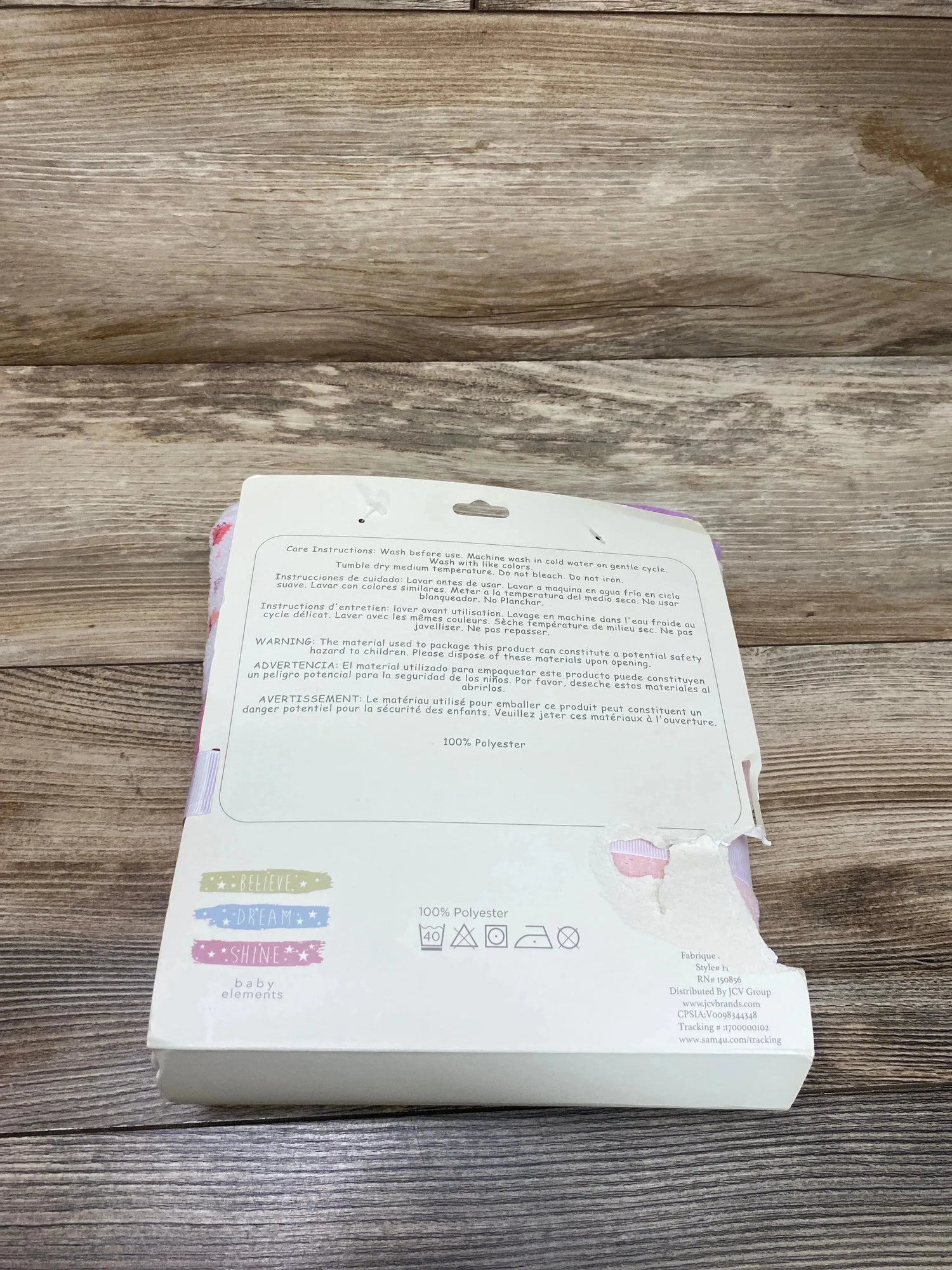 NEW Baby Elements 9Pc Hooded Towel & Washcloth Set Pink - Me n Mommy To Be