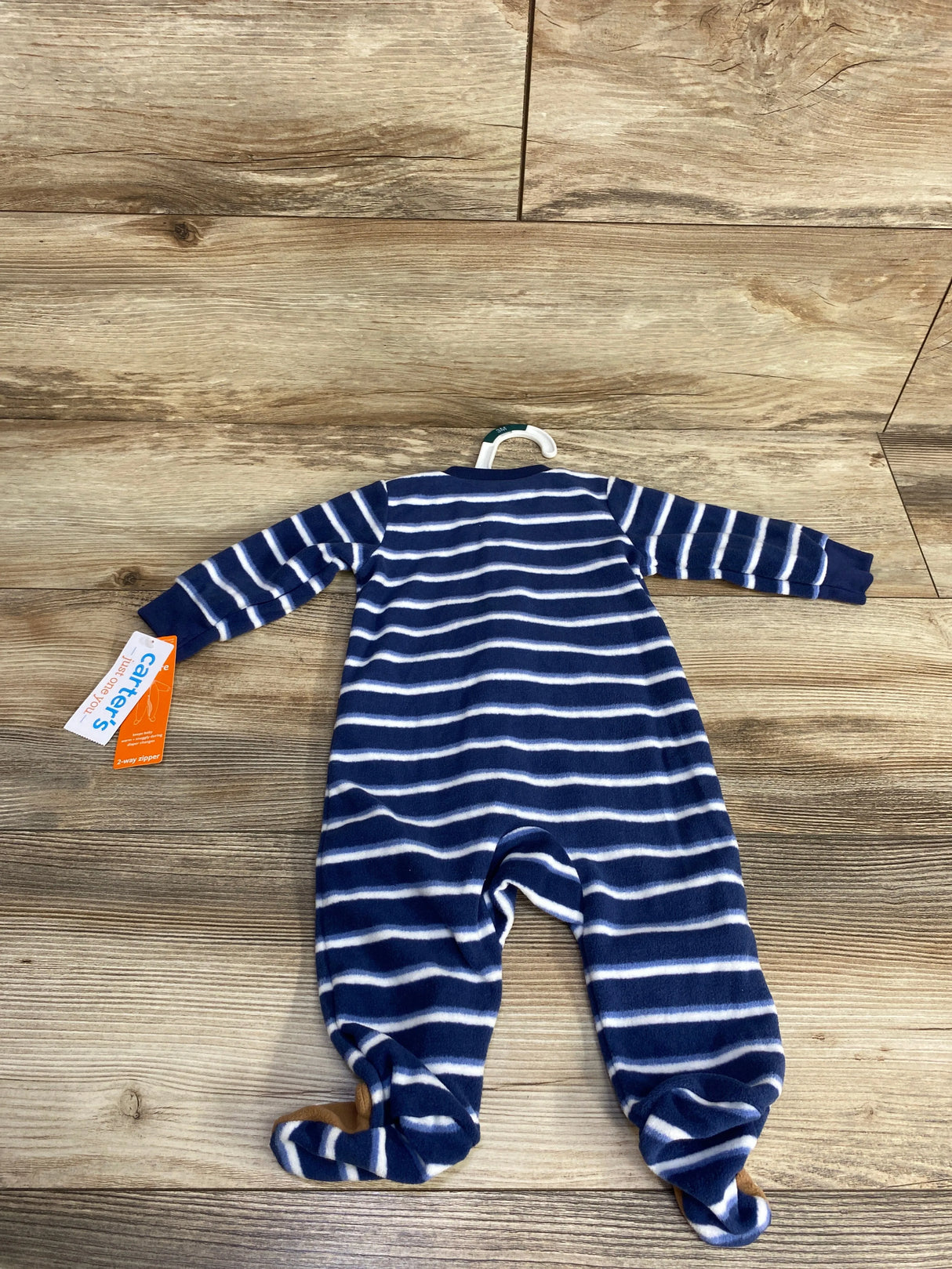 NEW Just One You Striped Blanket Sleeper Blue sz 3m