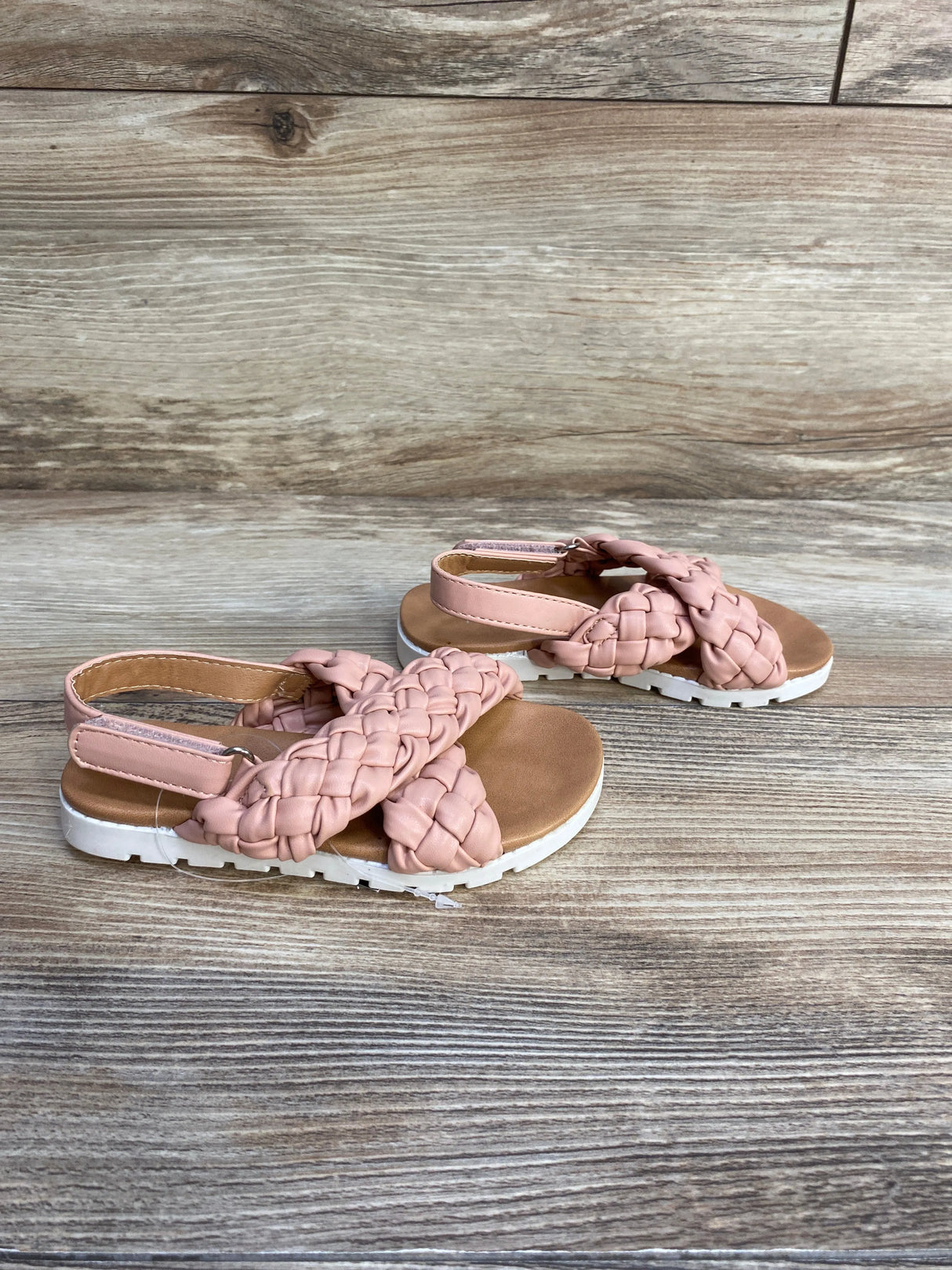 NEW Tahari Braided Sandals Pink sz 8c - Me n Mommy To Be