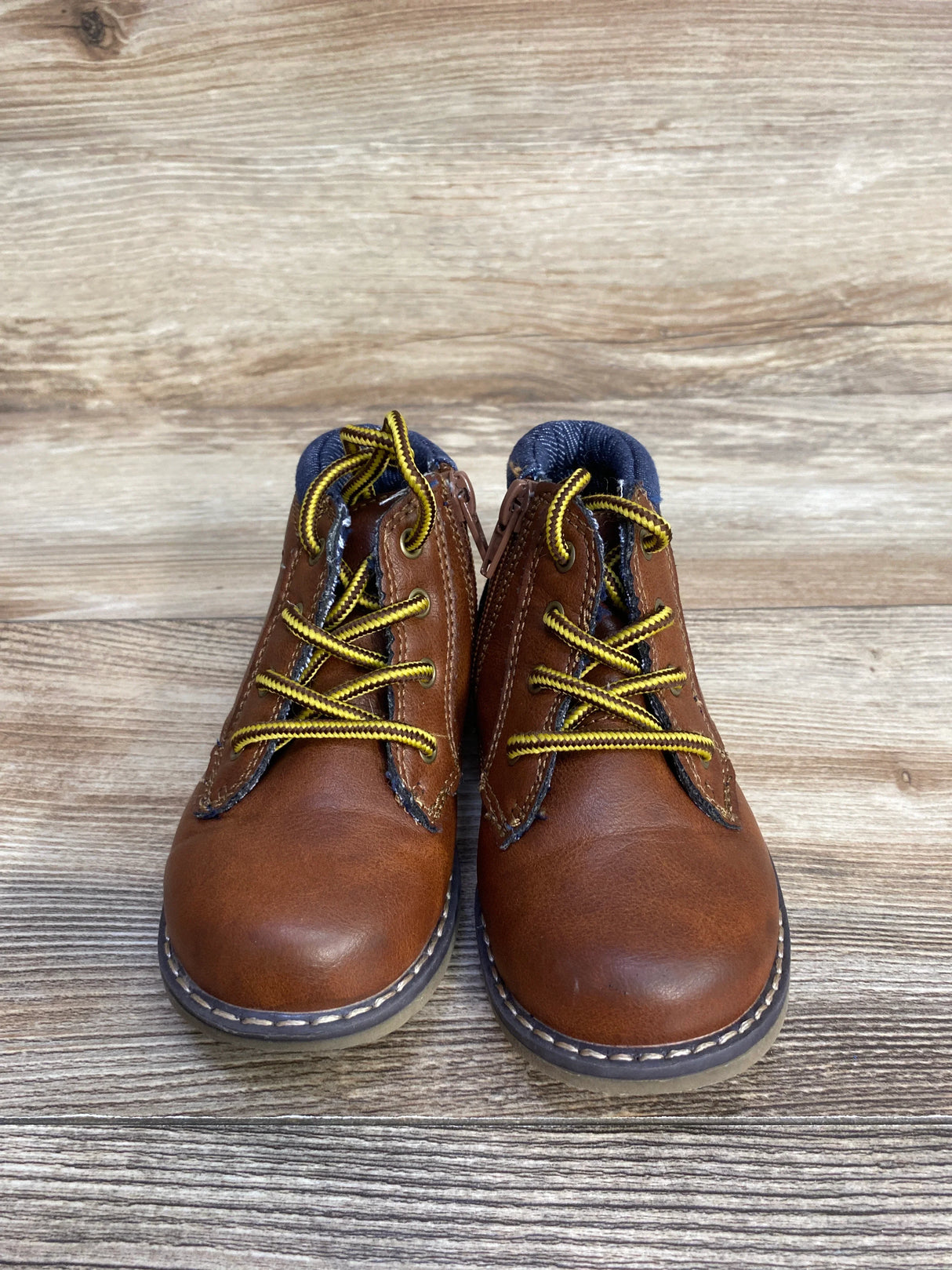 London Fog Leather Boots Brown sz 9c