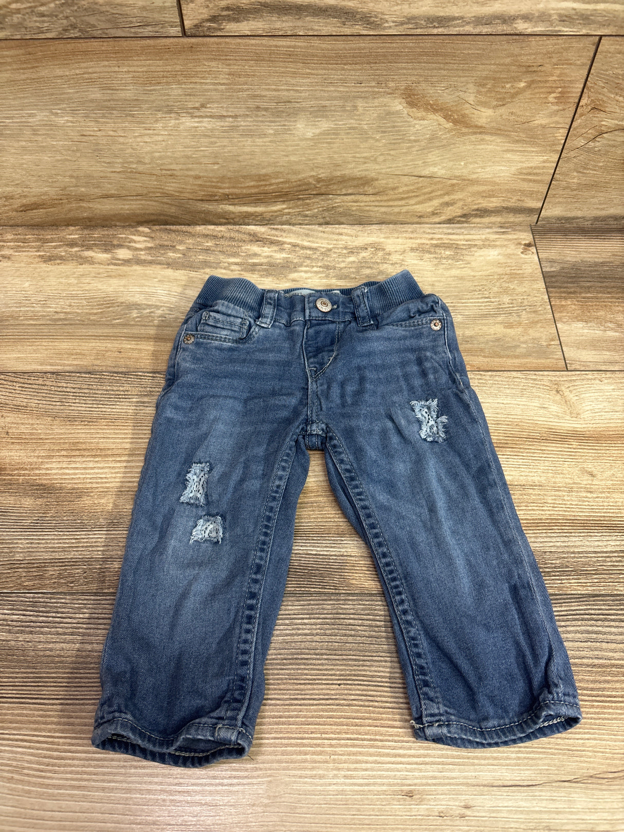 Levi's Distressed Skinny Jeans Blue sz 12m