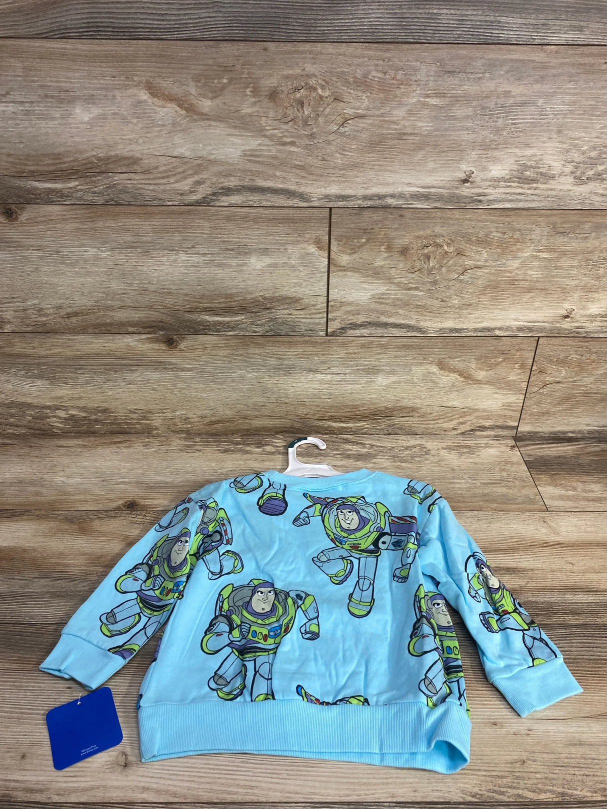 NEW Disney Toy Story Buzz Lightyear Sweatshirt Blue sz 4T