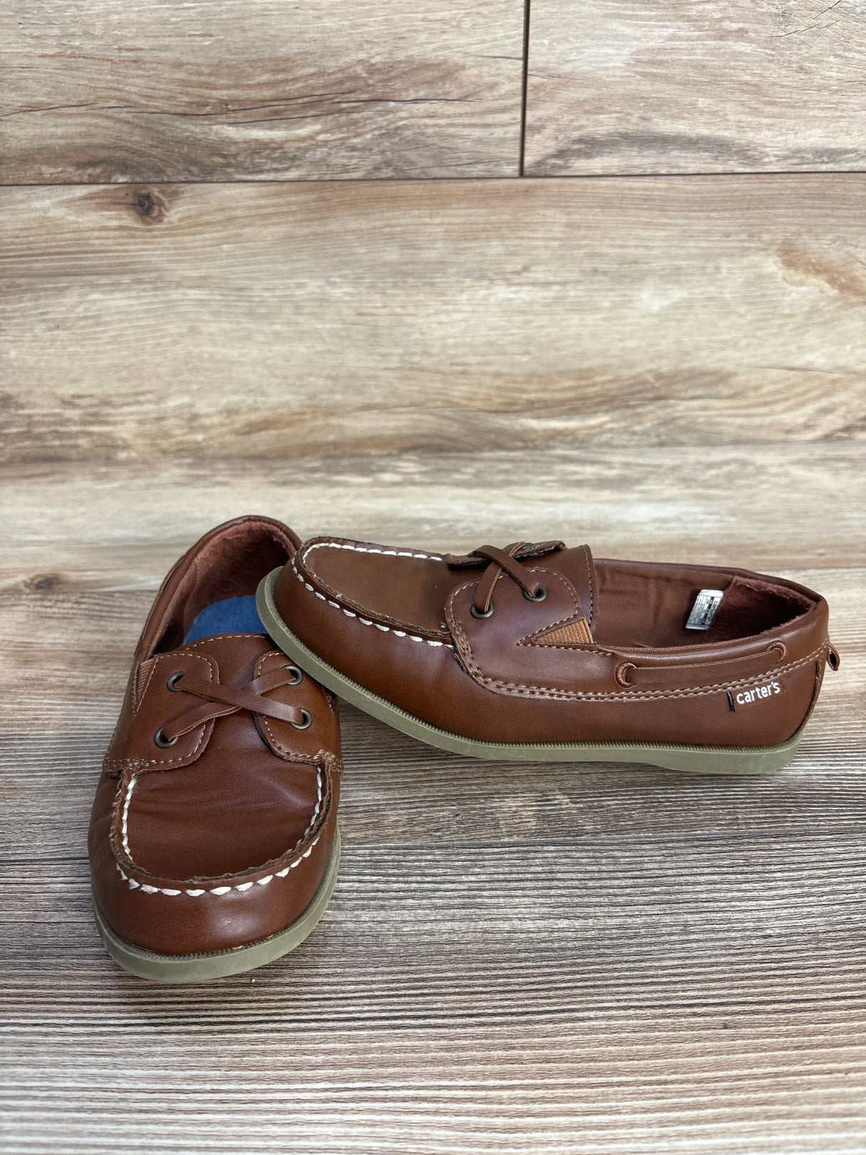 Carter's Boat Shoes Brown sz 2Y