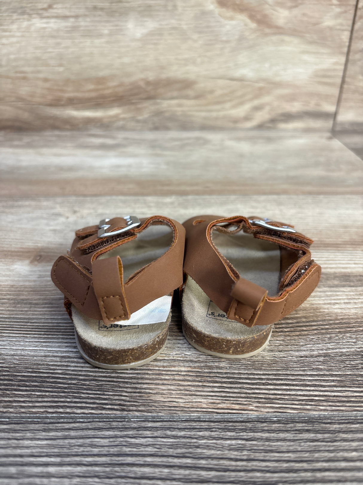 Carter's Double Strap Sandals Brown sz 1/2c