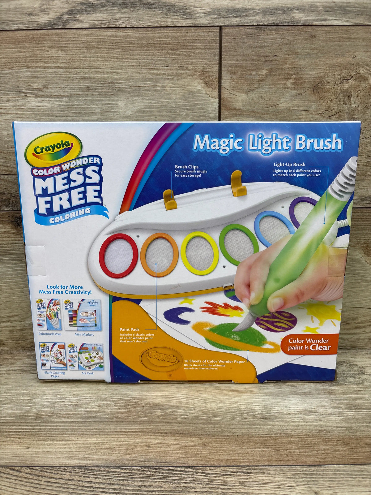 NEW Crayola Color Wonder Mess Free Coloring - Magic Light Brush & Drawing Pad