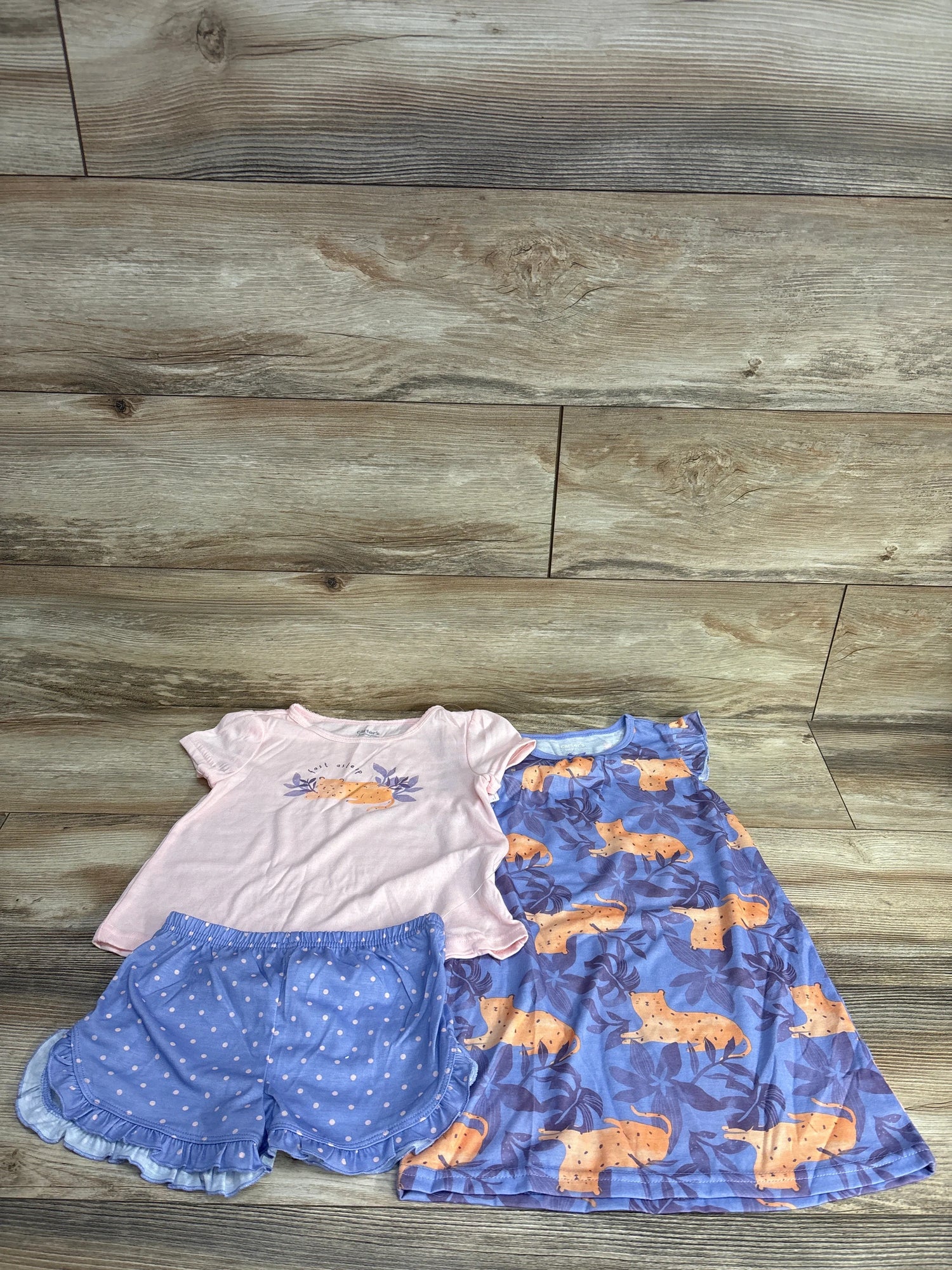 NEW Just One You 3pc Fast Asleep Pajama Set Pink sz 3T