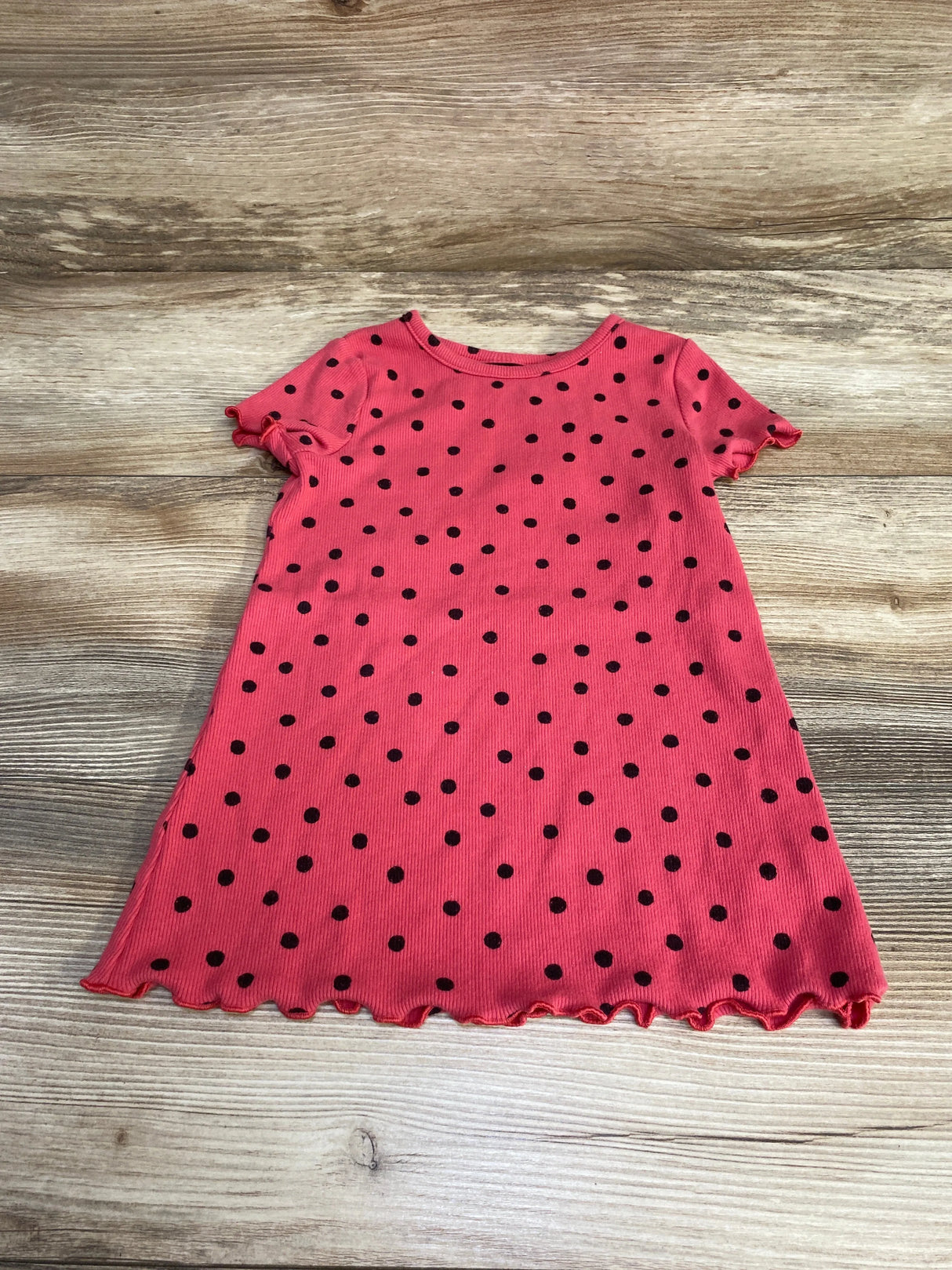 Art Class Polka Dot Dress Pink sz 12m - Me n Mommy To Be