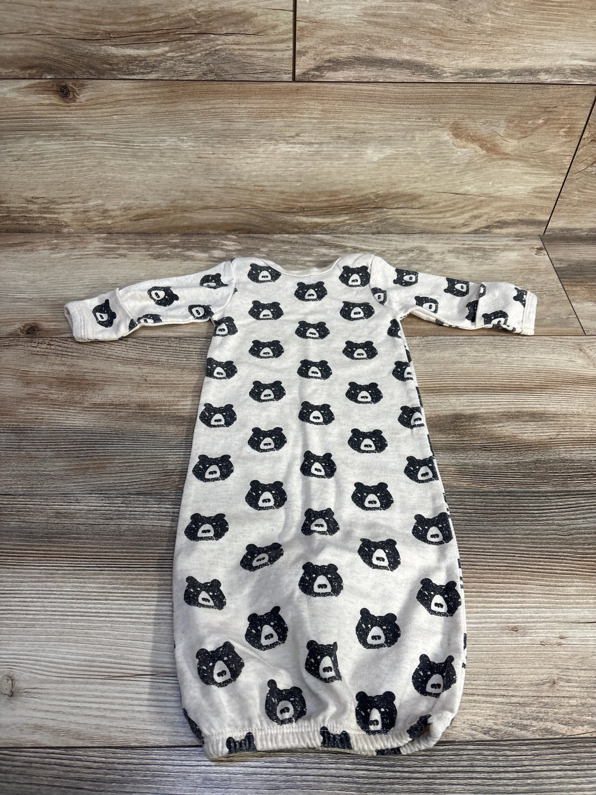 Yoga Sprout Sleeper Gown Beige sz Preemie/Newborn