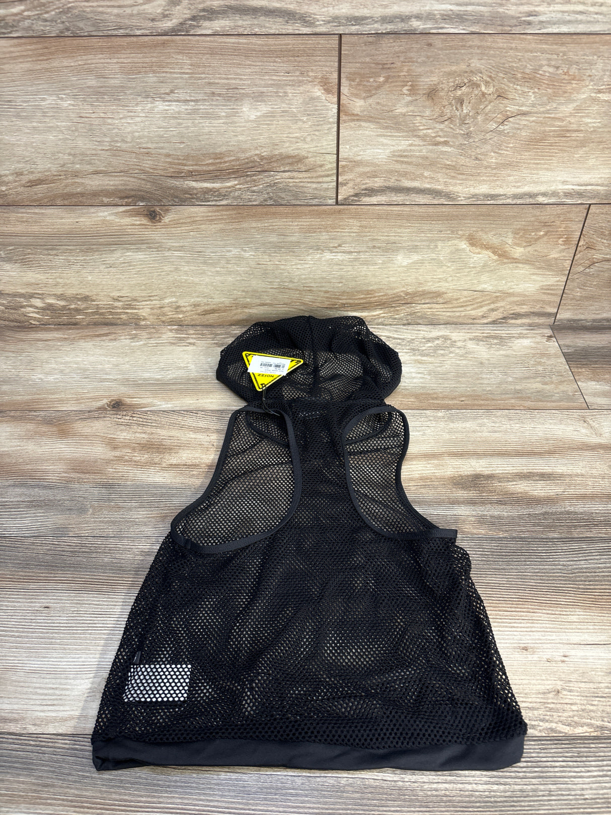 NEW Noizz Hooded Mesh Tank Top Black sz 5-6T