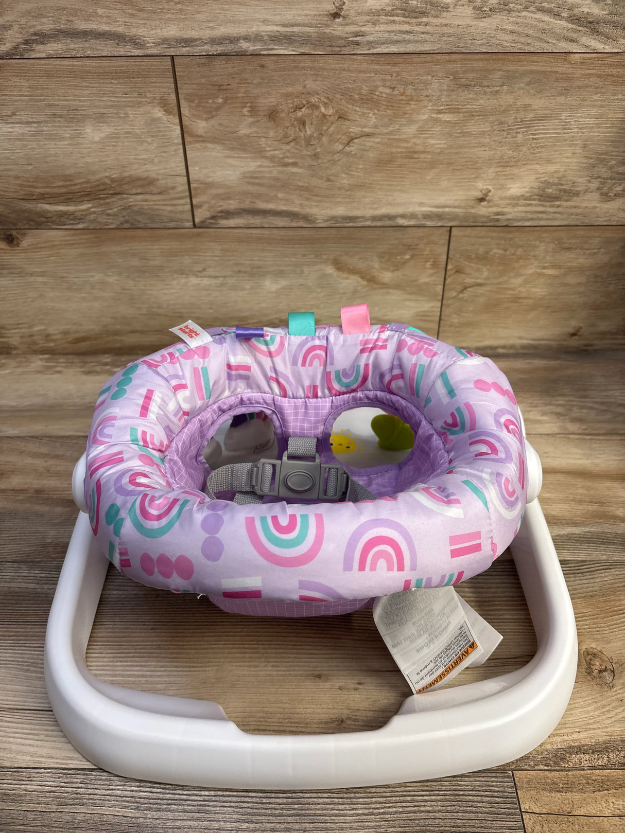 Bright Starts Learn-to-Sit 2-Position Floor Seat in Purple Paradise