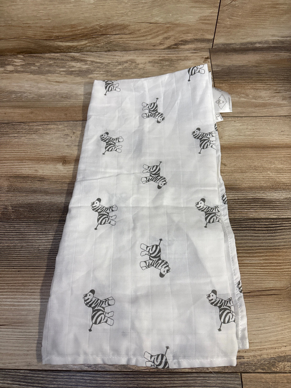 Amazing Baby Newborn Muslin Swaddle Blanket Zebra Print