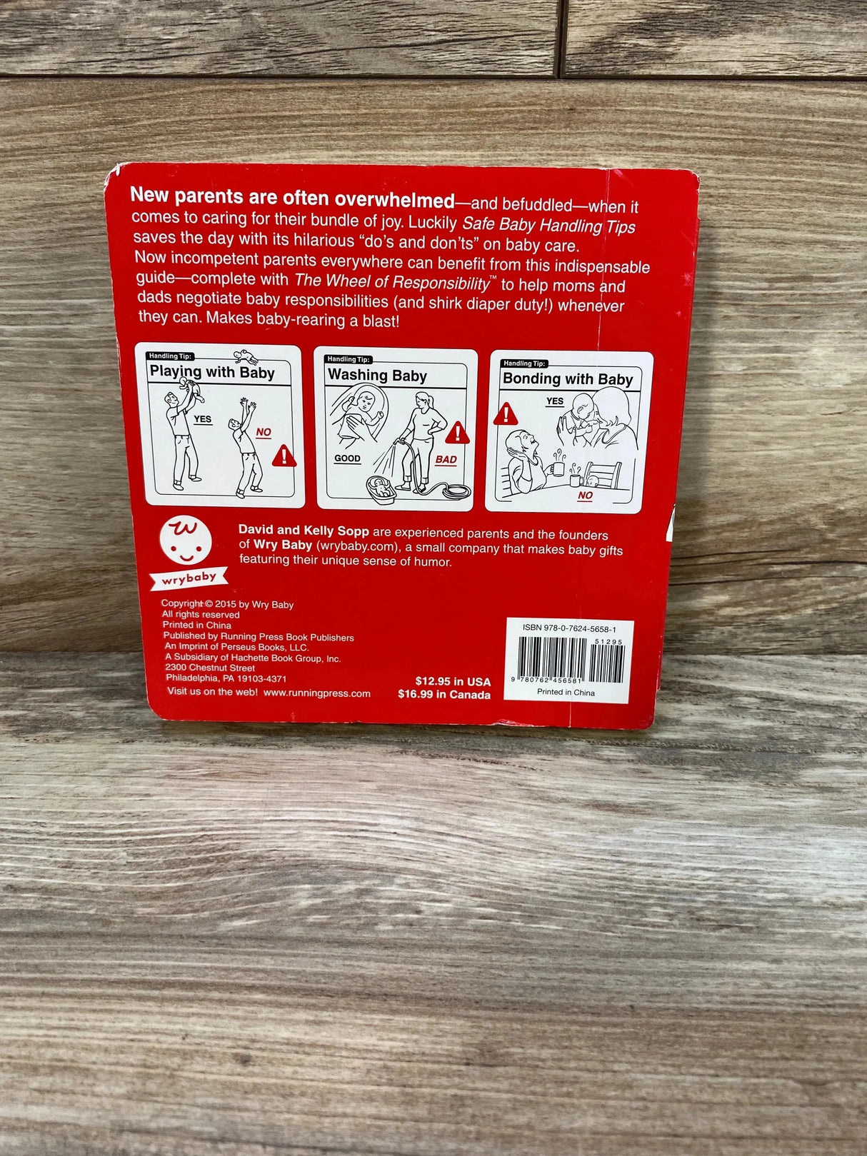 Wry Baby Safe Handling Tips By David & Kelly Sopp - Me n Mommy To Be