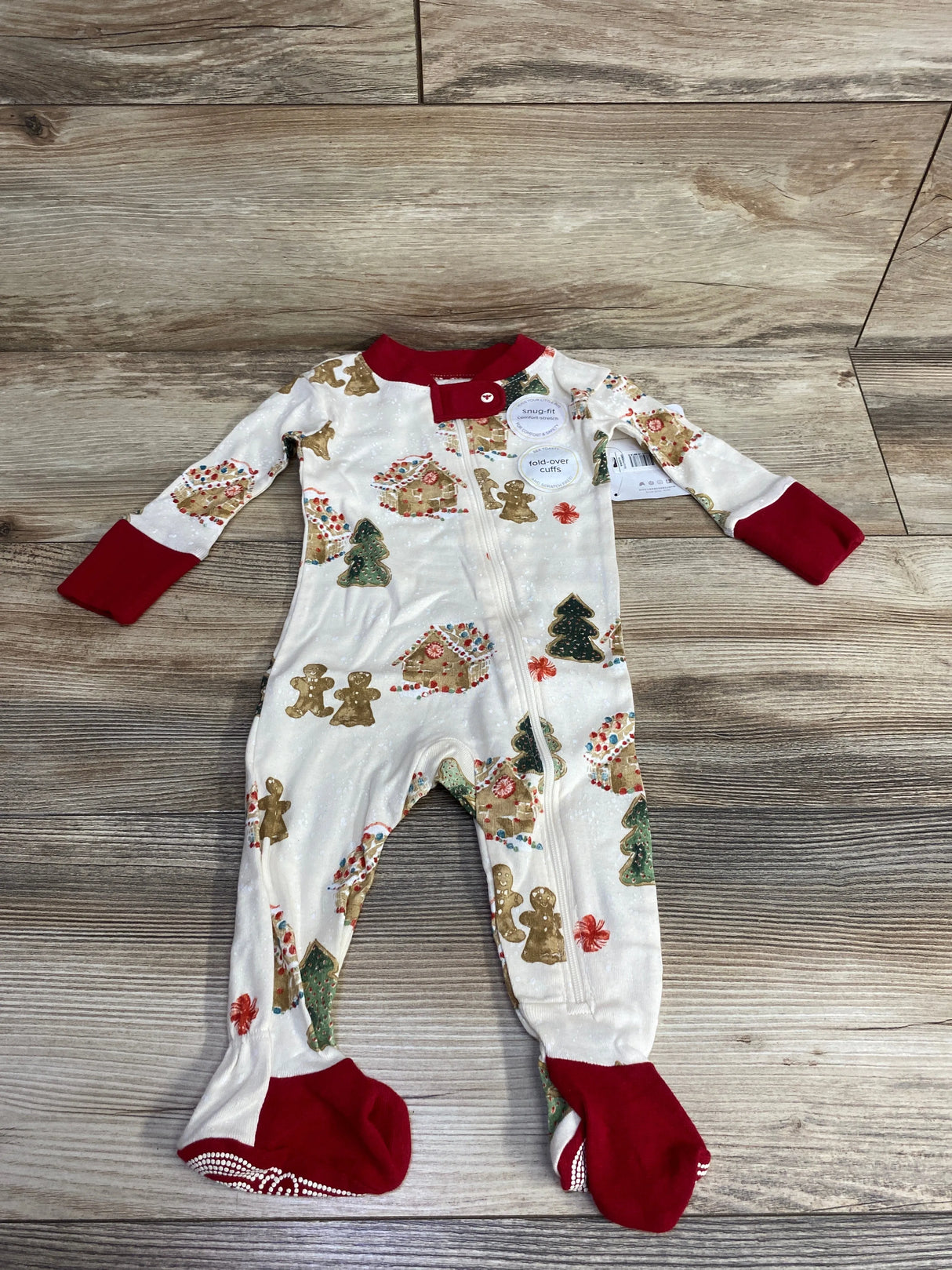 NEW Burt's Bees Ginger Bread Sleeper Cream sz 0-3m