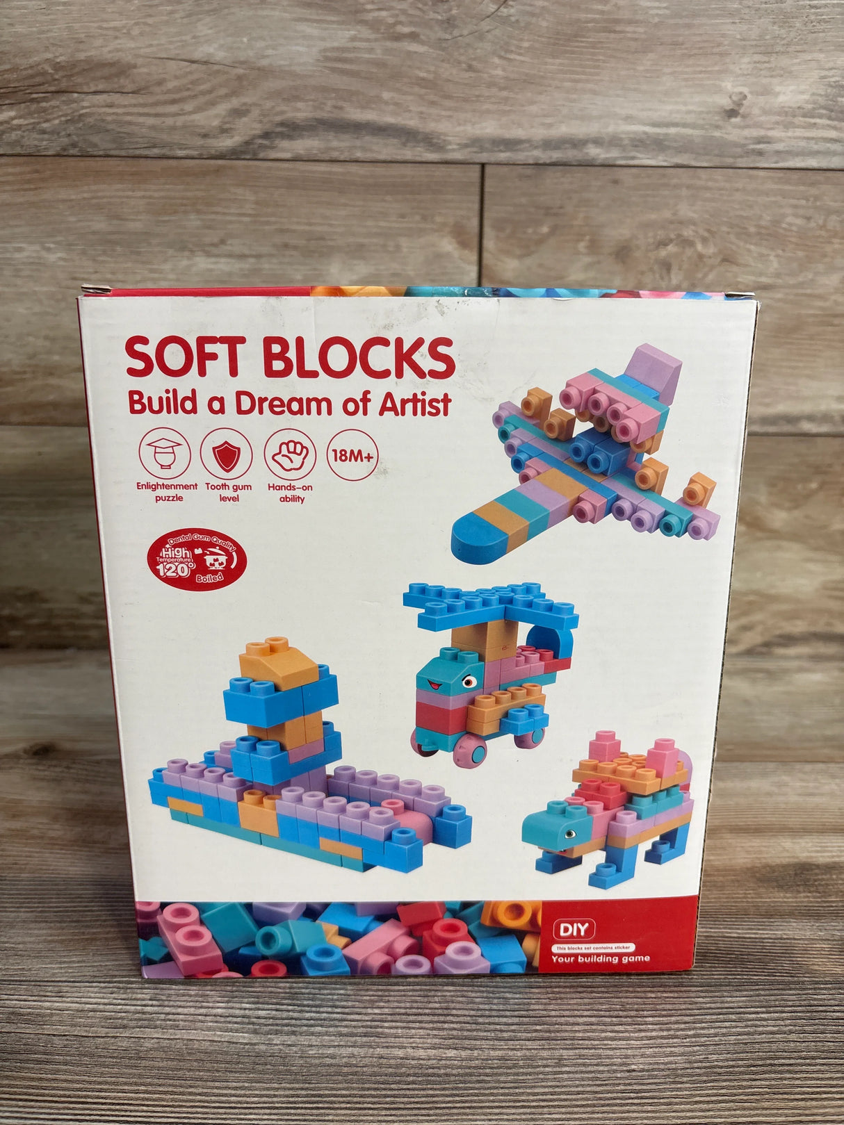 Soft Blocks Builds a Dream of Artist 101pc